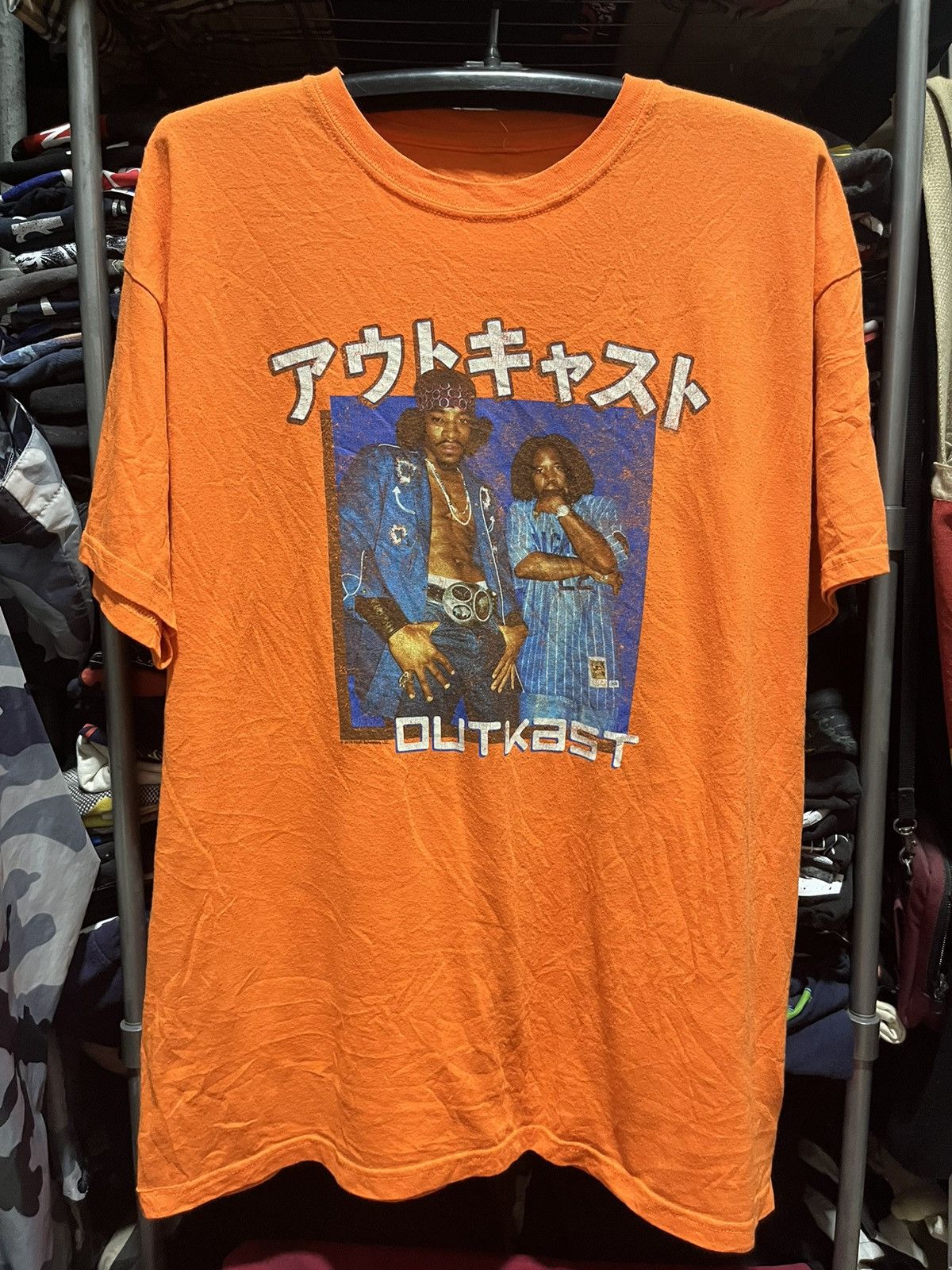 Band Tees OutKast Psychedelic Hip Hop Rap Tee 2019s Size US XL / EU 56 / 4 - 1 Thumbnail