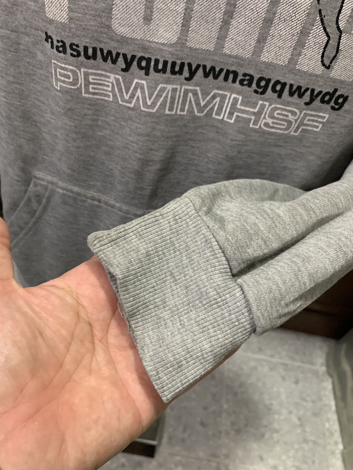 Market × Puma Puma Gray Hoodie Size XXL / US 16-18 / IT 52-54 - 6 Thumbnail