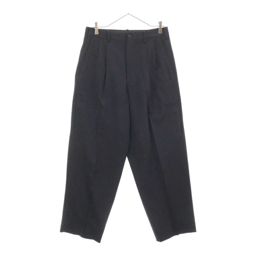 Yohji Yamamoto Yohji Yamamoto POUR HOMME 80‐90s2 tuck tapered slacks Size US 30 / EU 46 - 1 Thumbnail