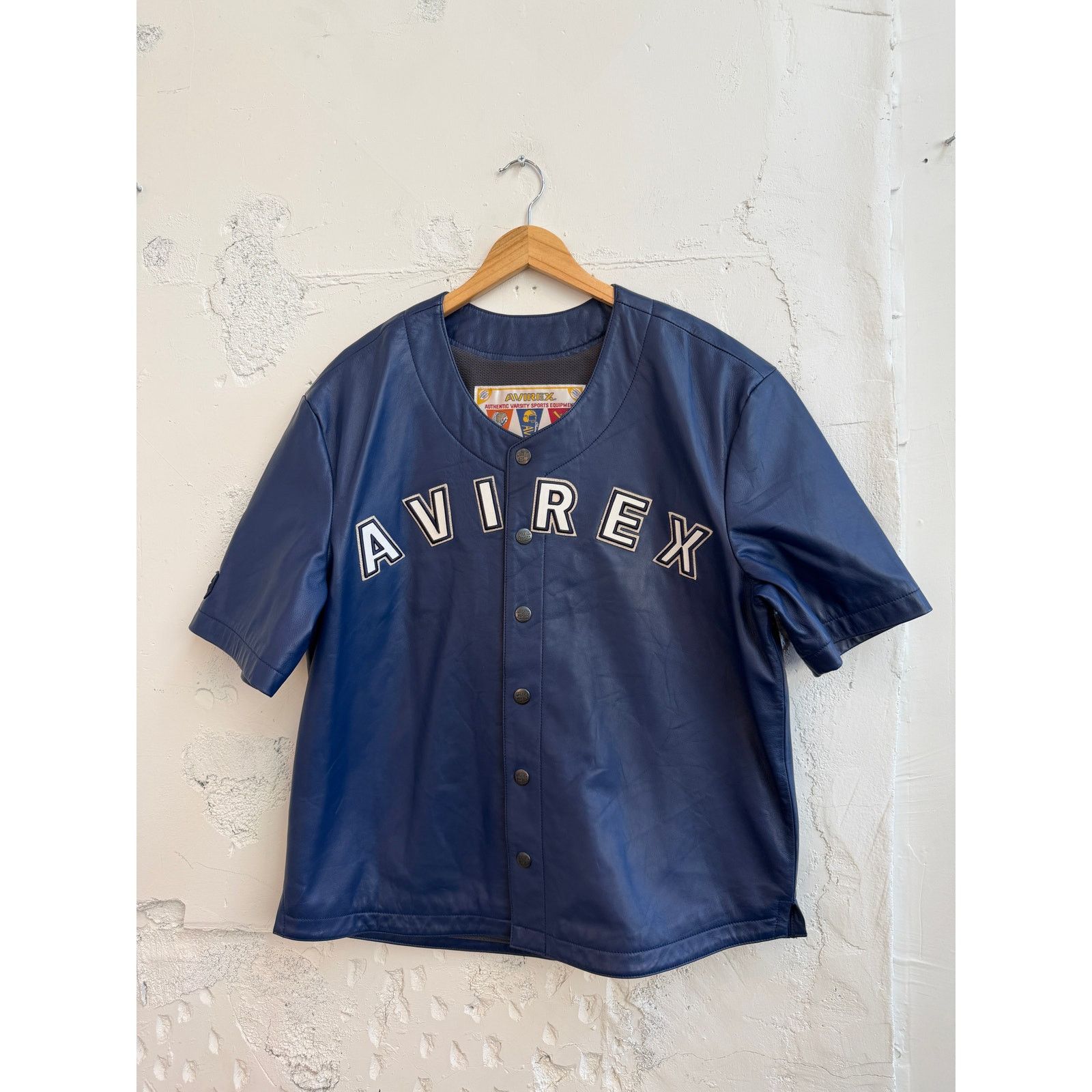 Avirex Avirex Game Day Napa Leather Jersey Size US M / EU 48-50 / 2 - 1 Thumbnail