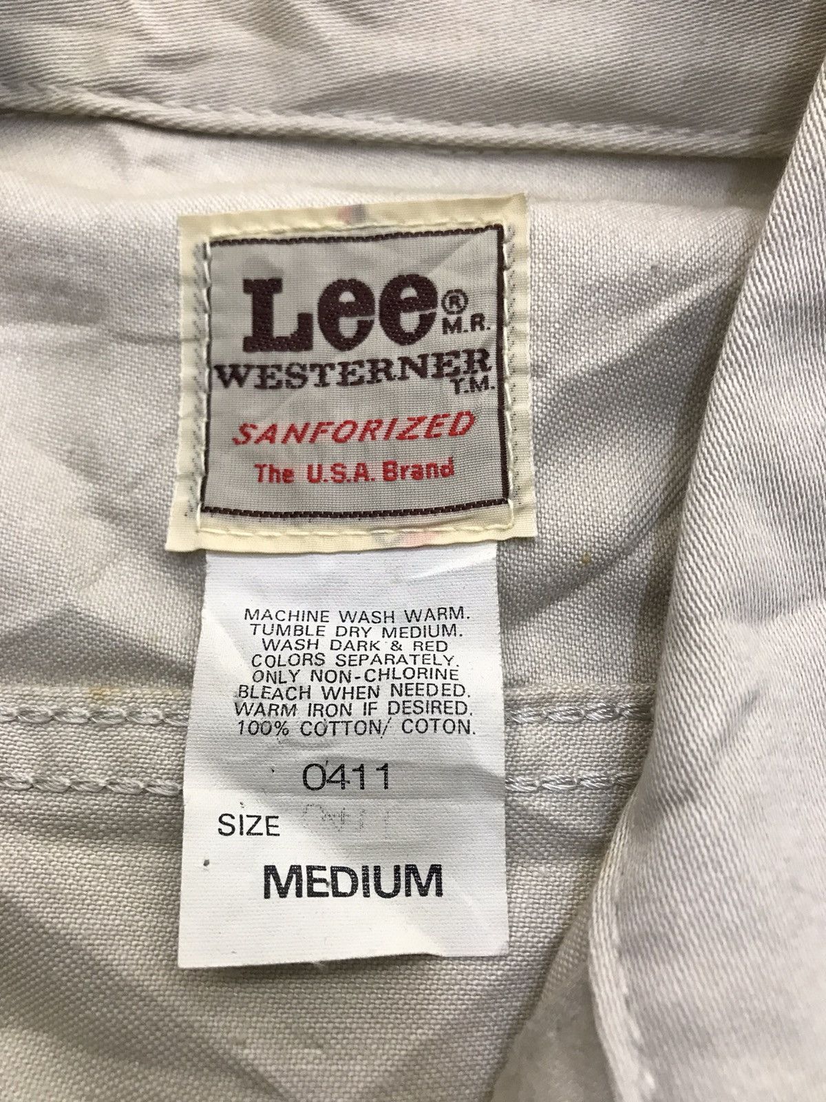 Designer × Lee × Vintage 💥RARE💥VINTAGE 90s LEE TRUCKER JACKET Size US M / EU 48-50 / 2 - 8 Thumbnail