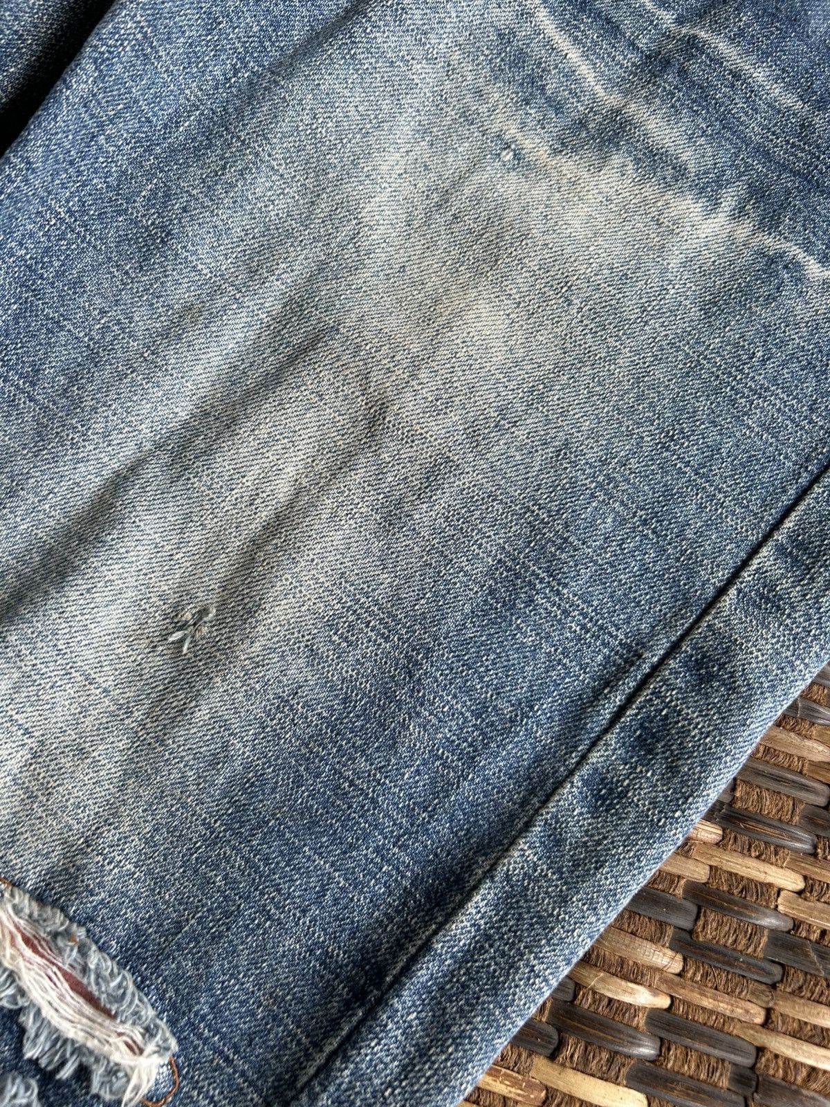Japanese Brand × Kapital × Vintage Nylaus crew Japanese Distressed Denim Jeans Size US 30 / EU 46 - 7 Thumbnail