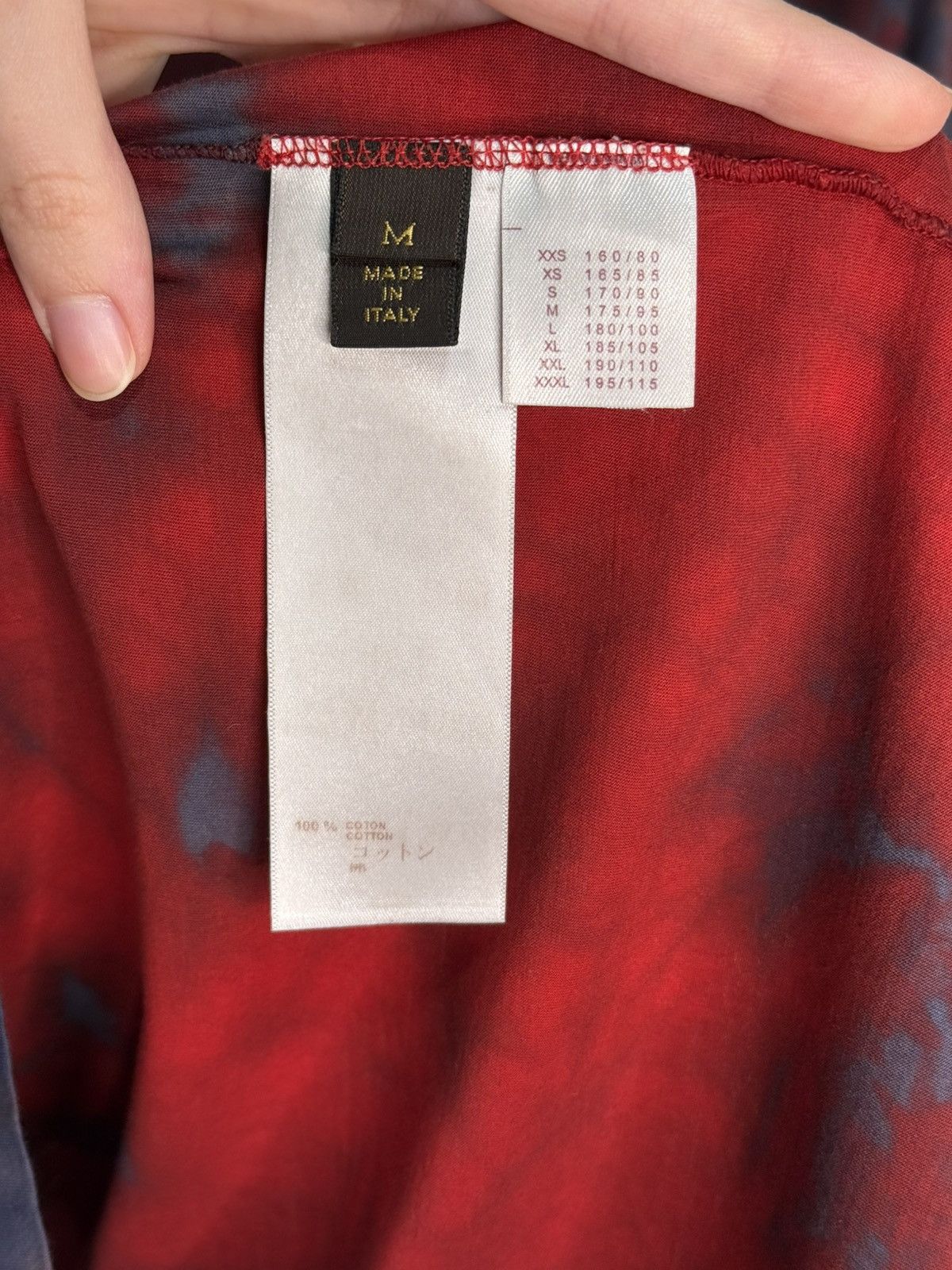 Louis Vuitton Louis Vuitton - Kim Jones Patched Tie Dye Tee Size US M / EU 48-50 / 2 - 4 Thumbnail