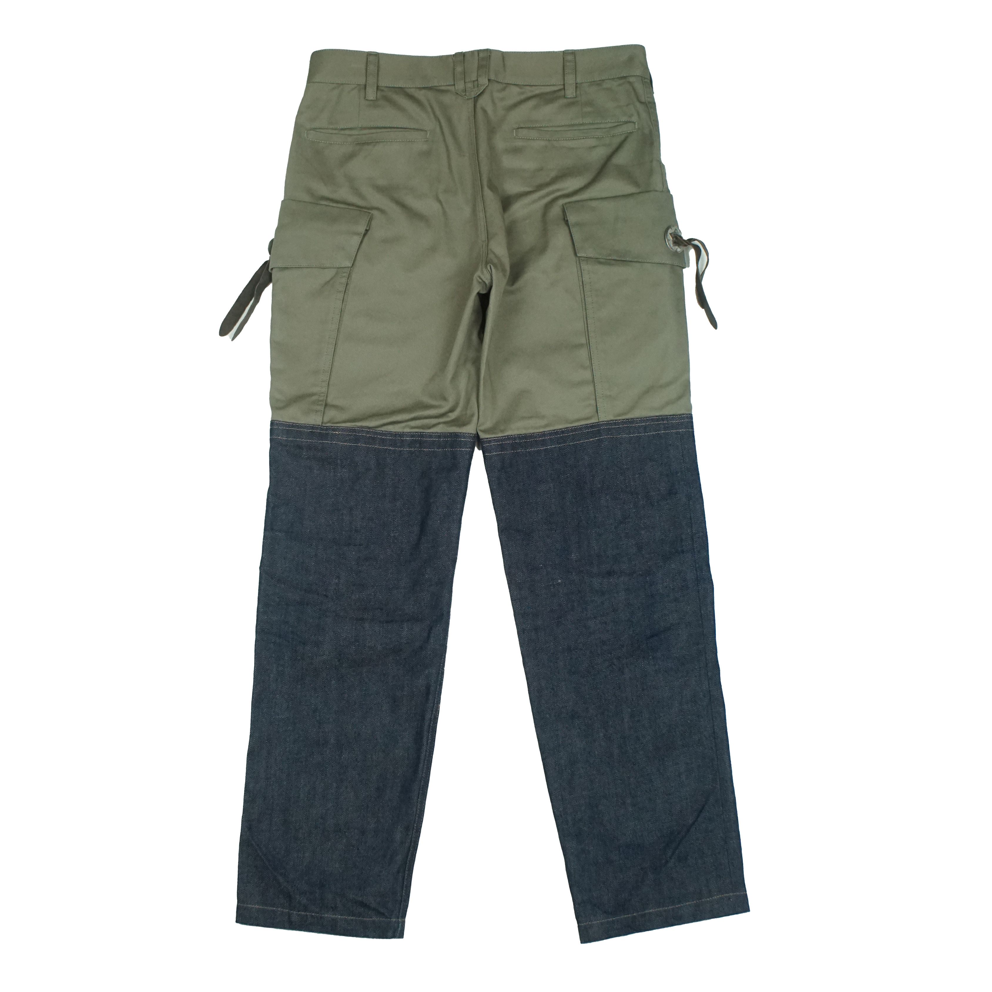 Japanese Brand Jyuunanheart Japan Panelled Cargo Pants Size US 32 / EU 48 - 5 Thumbnail