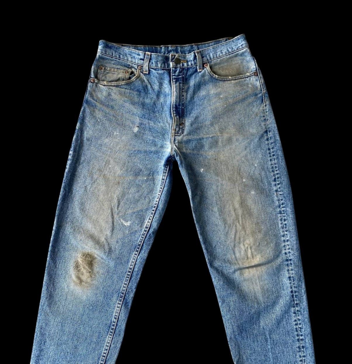 Levi's Vintage Clothing VINTAGE 1993 LEVIS 550 DIRTY MUDWASH GRUNGE JEAN USA W35X31" Size US 35 - 5 Thumbnail