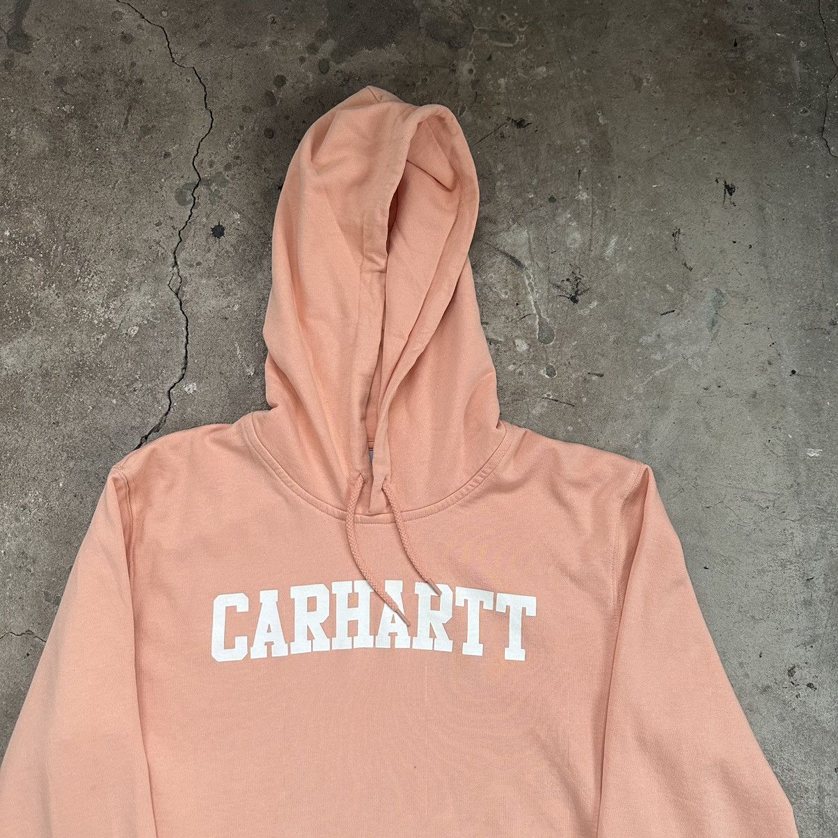 Carhartt CARHARTT BOXY COLLEGE BIG LOGO Y2K VINTAGE HOODIE Size US M / EU 48-50 / 2 - 5 Thumbnail