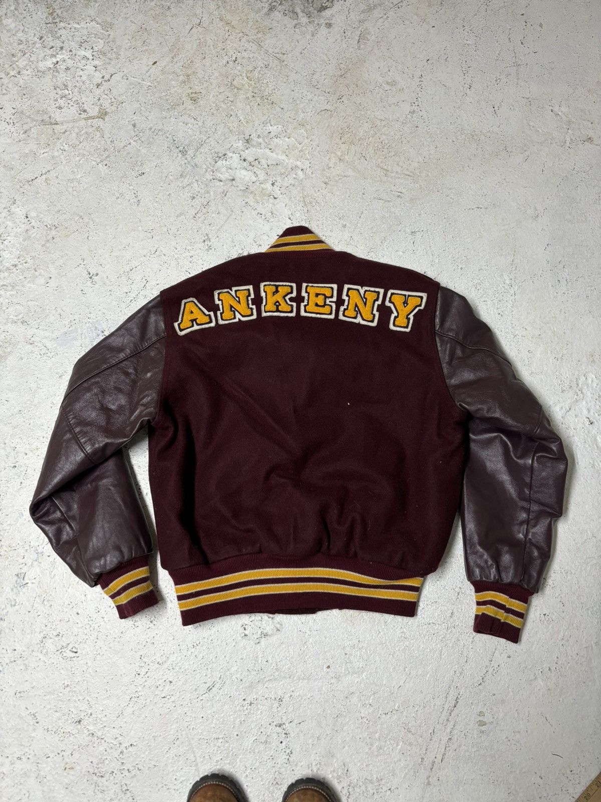 Vintage Vintage 70s Ankeny varsity jacket Size US M / EU 48-50 / 2 - 2 Thumbnail