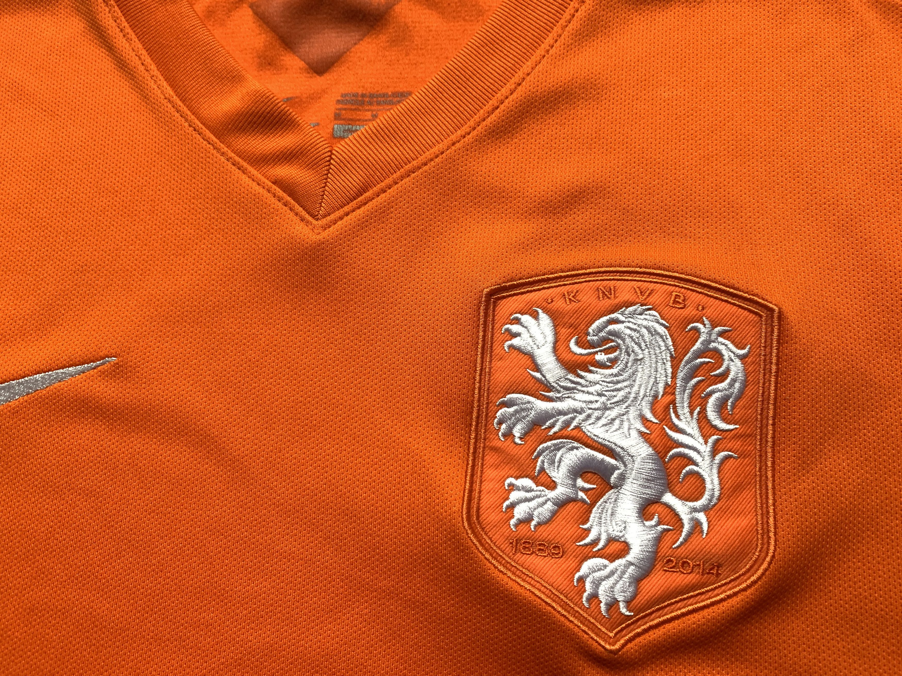 Nike Nike Netherlands Home Shirt 2014-2015 Size US M / EU 48-50 / 2 - 5 Thumbnail