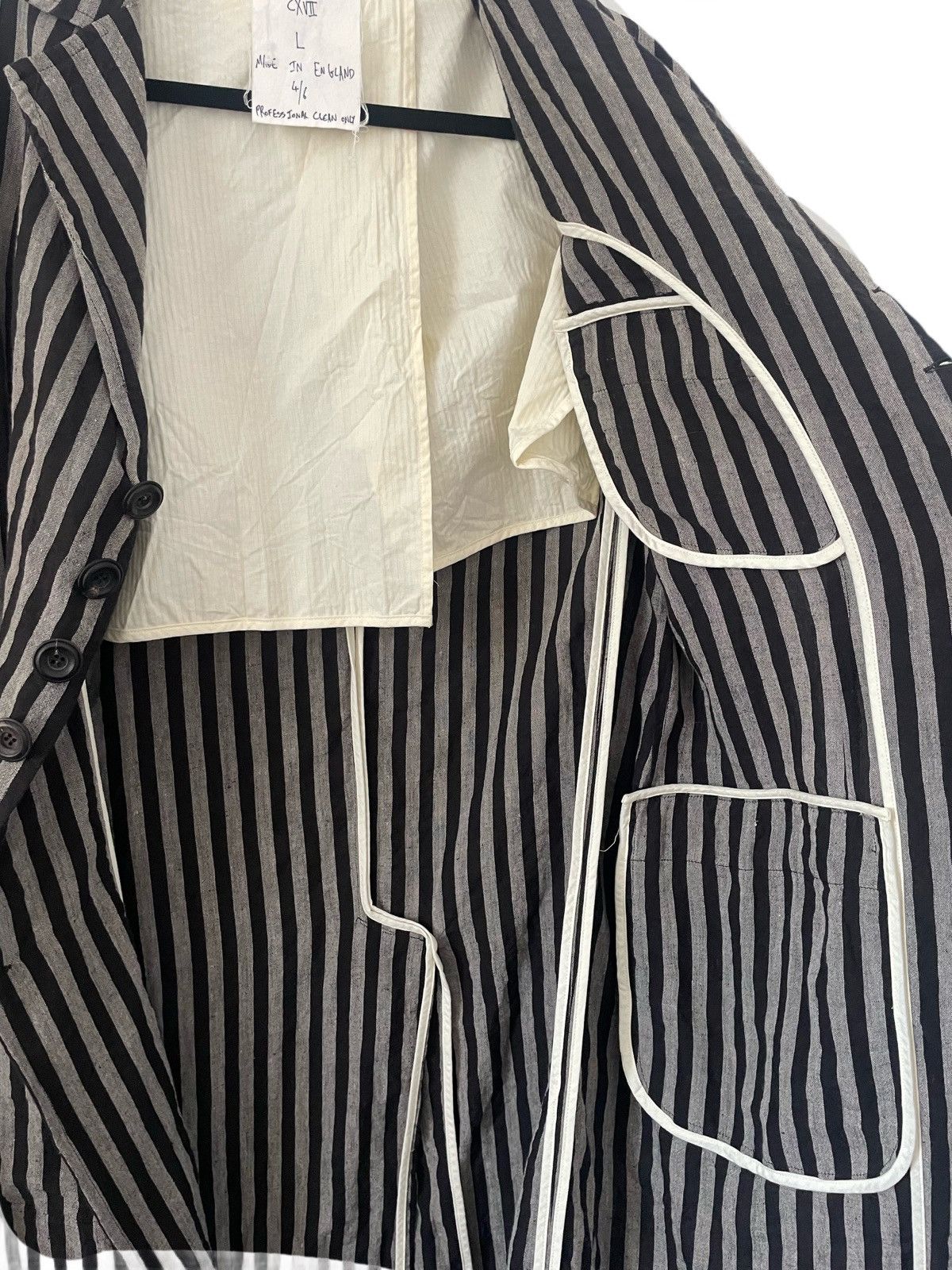 John Alexander Skelton John Alexander Skelton CXVII Striped Jacket Size US L / EU 52-54 / 3 - 5 Thumbnail