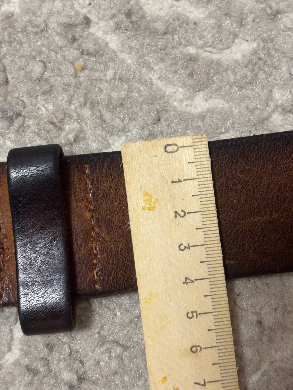 Levi's MADE IN ITALY Vintage Levi's Two Horse Pull Plaque Belt Size ONE SIZE - 7 Thumbnail