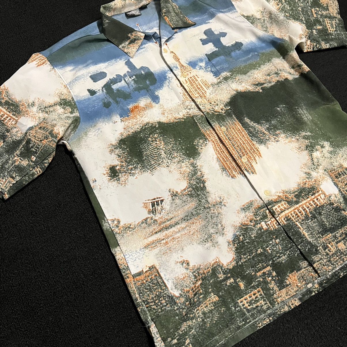 Southpole Southpole Y2K AOP Button Up Shirt Size US L / EU 52-54 / 3 - 4 Thumbnail