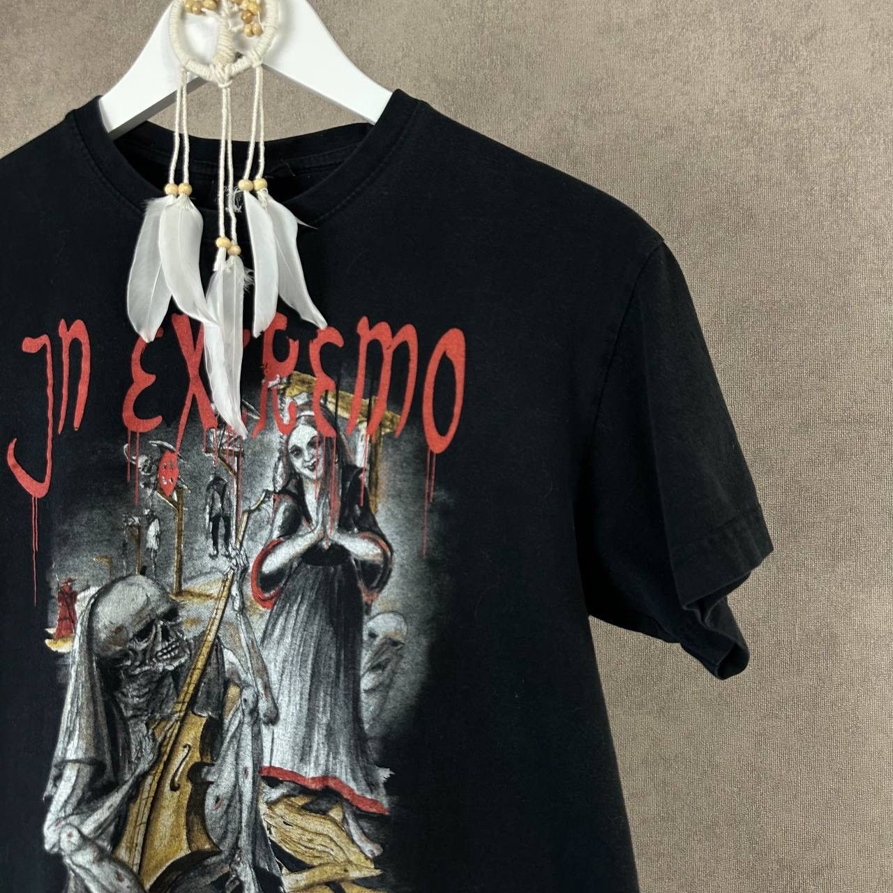 Band Tees Vintage In Extremo T-shirts Big Logo Band Rock Y2K 00s USA Size US M / EU 48-50 / 2 - 6 Thumbnail