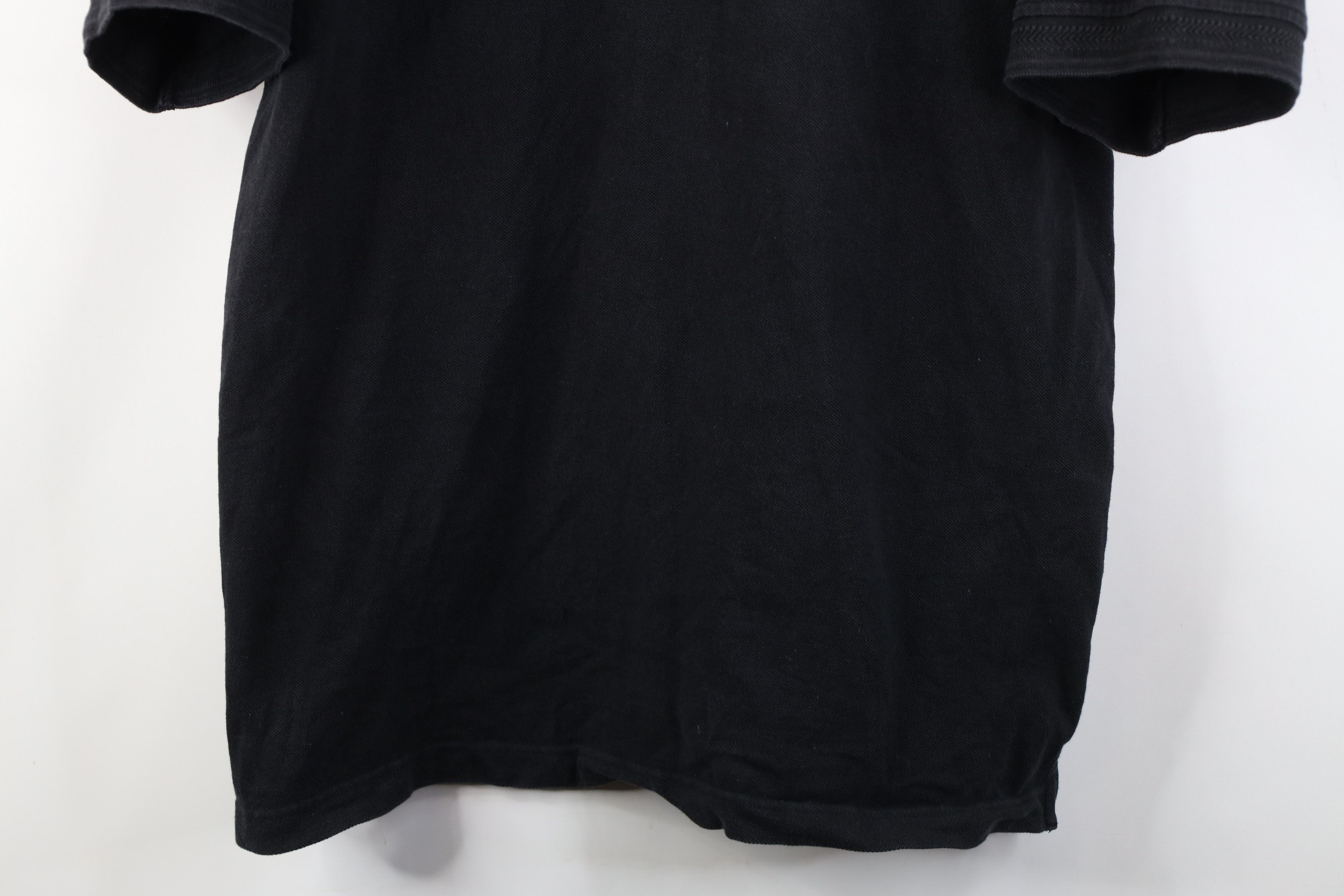 Vintage Vintage 90s Streetwear Baggy Golf Polo Shirt Black Cotton Size US L / EU 52-54 / 3 - 3 Thumbnail