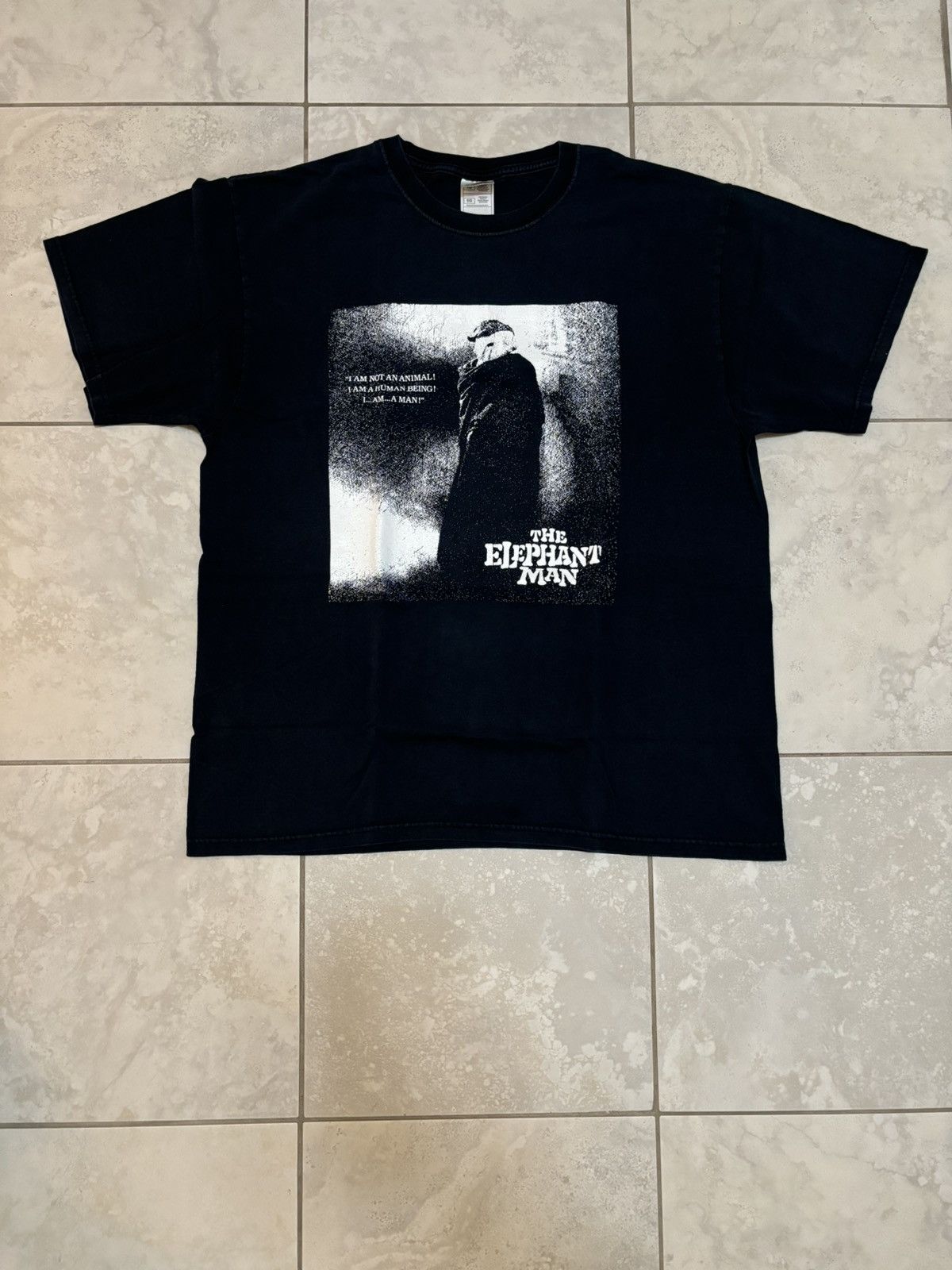 Rare Vintage The Elephant Man Movie David Lynch T Shirt