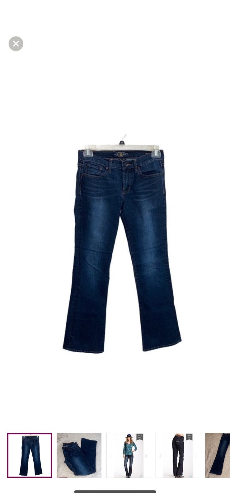 Lucky Brand Lucky brand Dayton sweet n low bootcut jeans size 4 Size 27" / US 4 / IT 40 - 1 Thumbnail