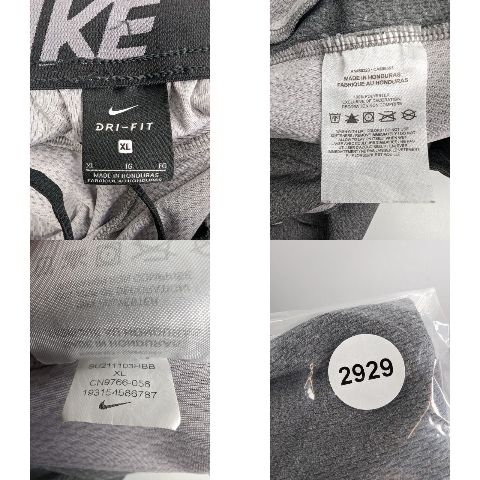 Nike Nike Training Shorts Men XL Dri-FIT Gray CN9766-056 Size US 36 / EU 52 - 8 Thumbnail