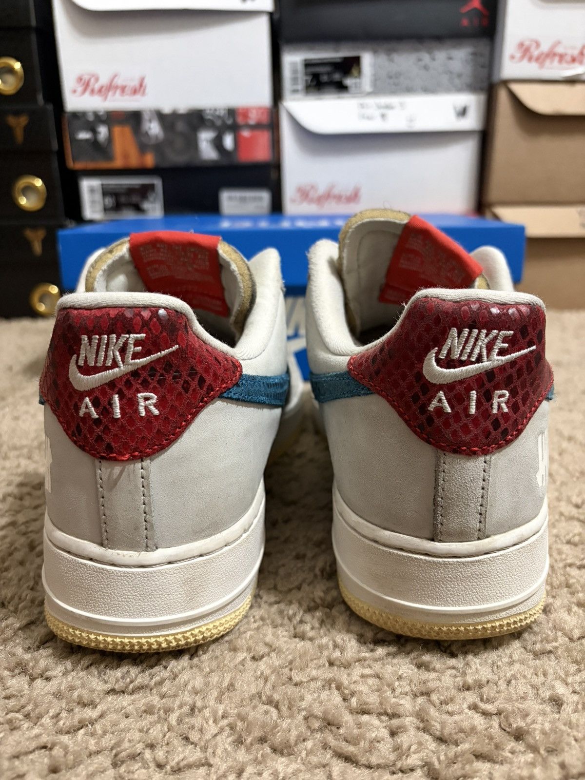 Nike × Undefeated Size 9.5 - Nike Air Force 1 Low SP Undefeated 5 On It Size US 9.5 / EU 42-43 - 4 Thumbnail