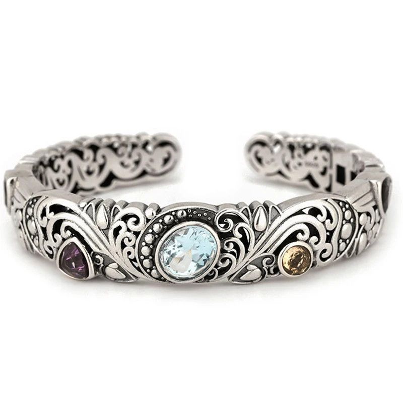 Jewelry Hollow Carved Bracelet Size ONE SIZE - 2 Thumbnail