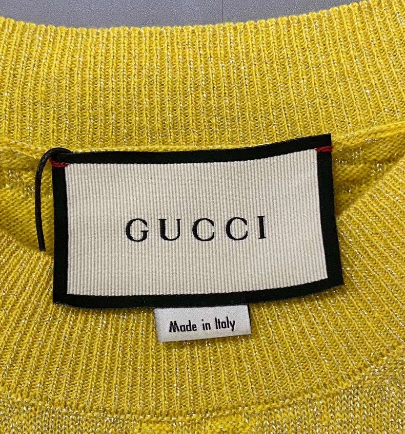 Gucci Gucci Gold thread full print old flower short sleeves Size US M / EU 48-50 / 2 - 4 Thumbnail