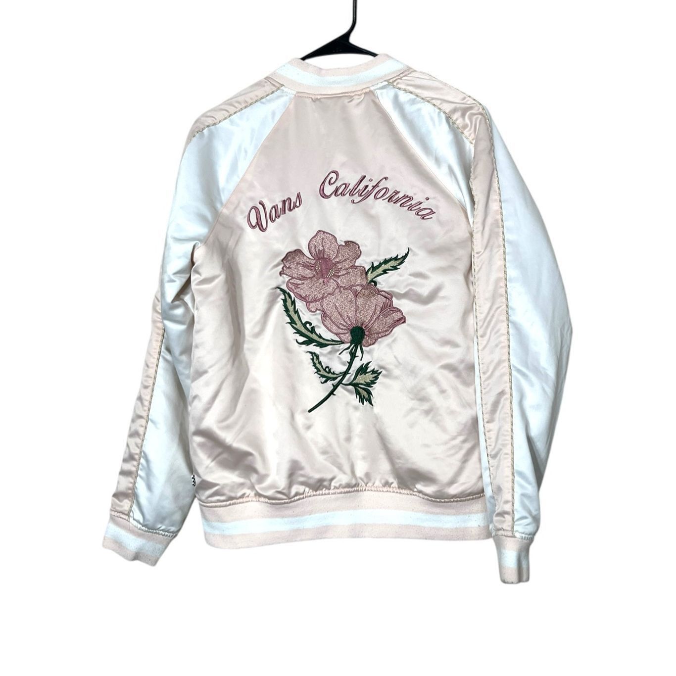 Vans Vans Womens Bomber Jacket Tiger Floral Embroidery Baseball P Size S / US 4 / IT 40 - 8 Thumbnail