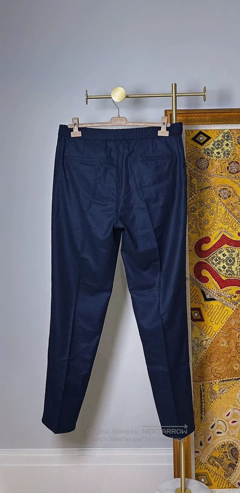 Brunello Cucinelli Brunello Cucinelli Wool drawstring trousers Size US 34 / EU 50 - 3 Thumbnail
