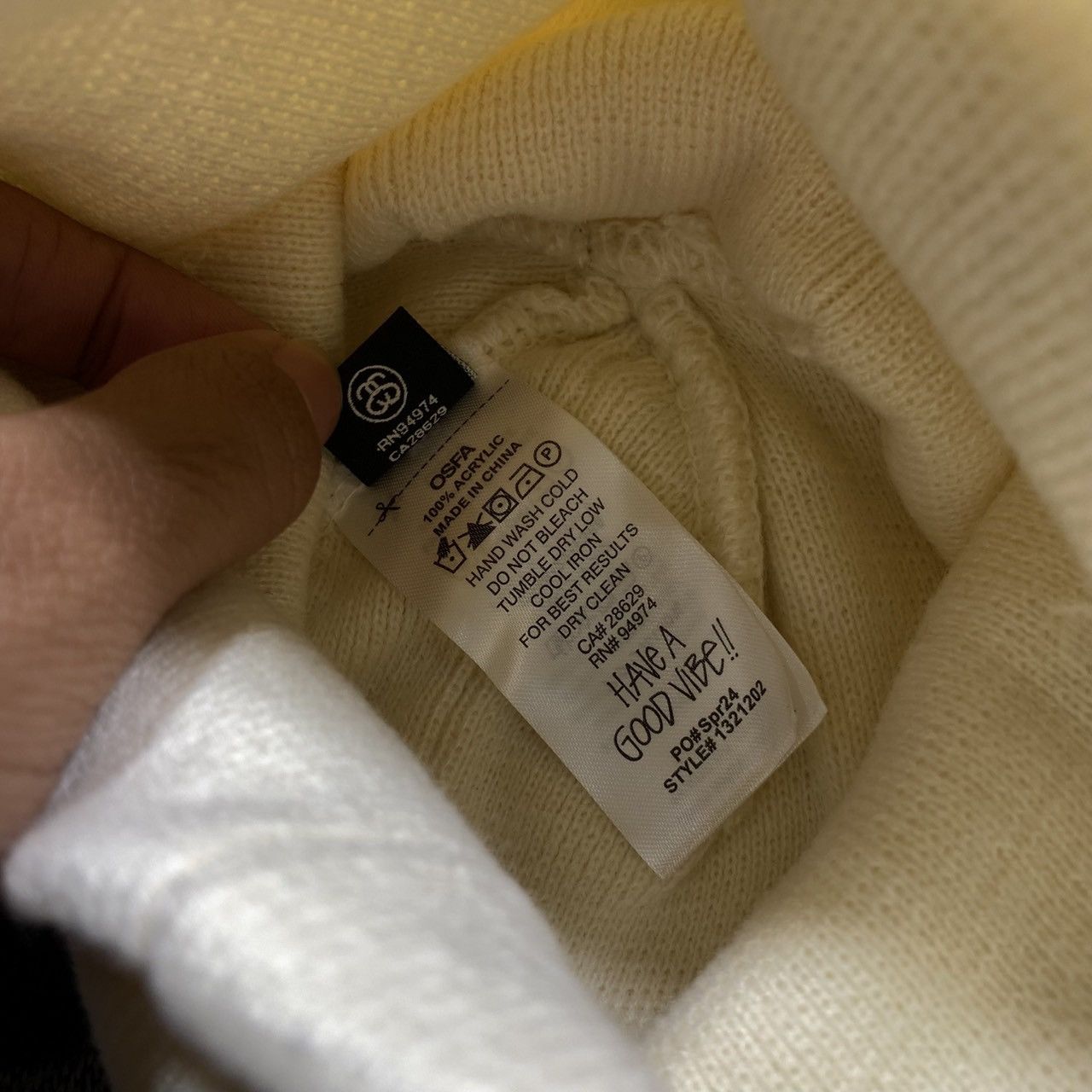 Stussy Stussy Stitch Basic Skullcap Beanie Hat Bone Size ONE SIZE - 5 Thumbnail