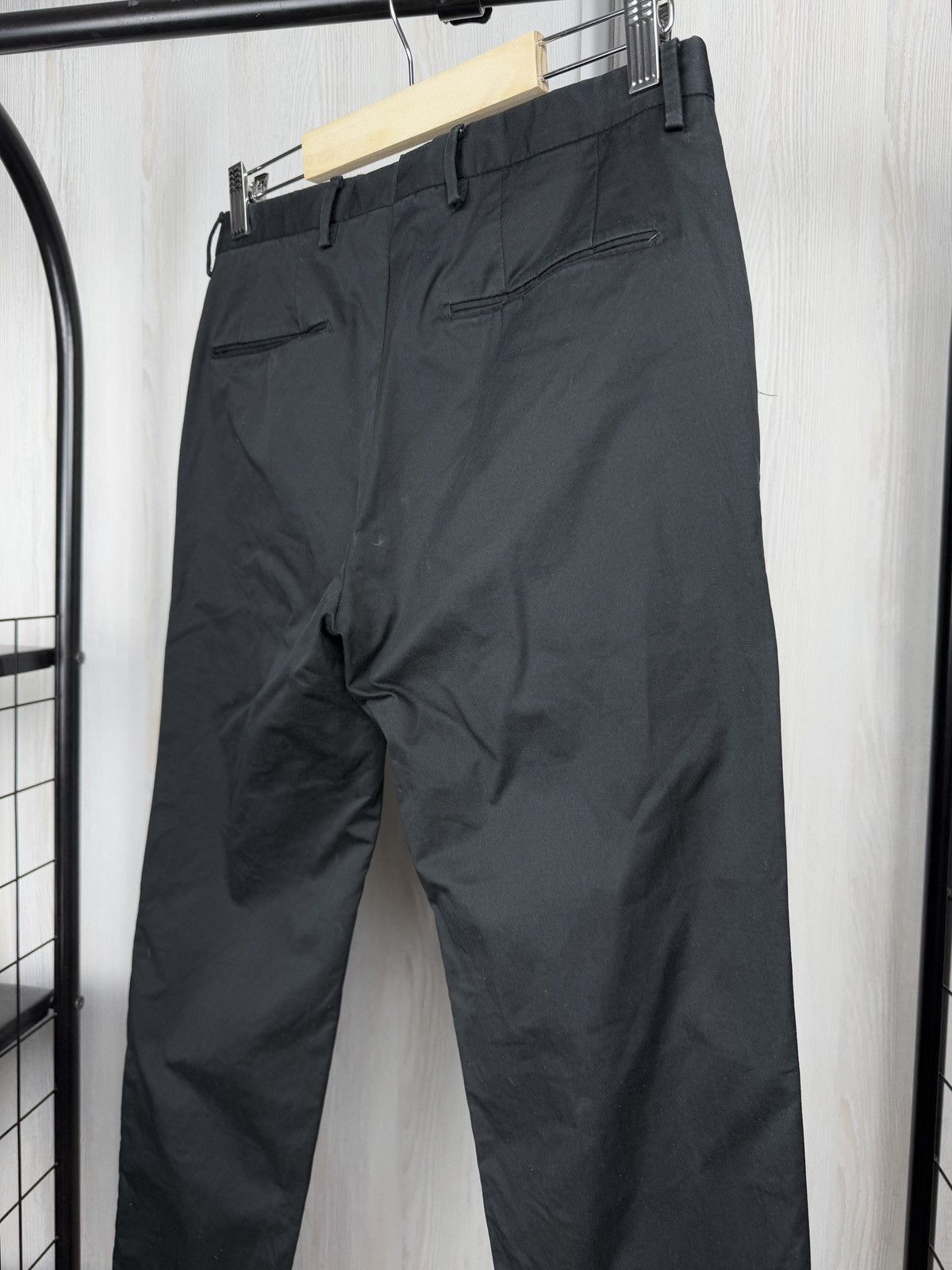 PT Torino PT01 Skinny Fit Stretch basic black chino pants Size US 28 / EU 44 - 7 Thumbnail