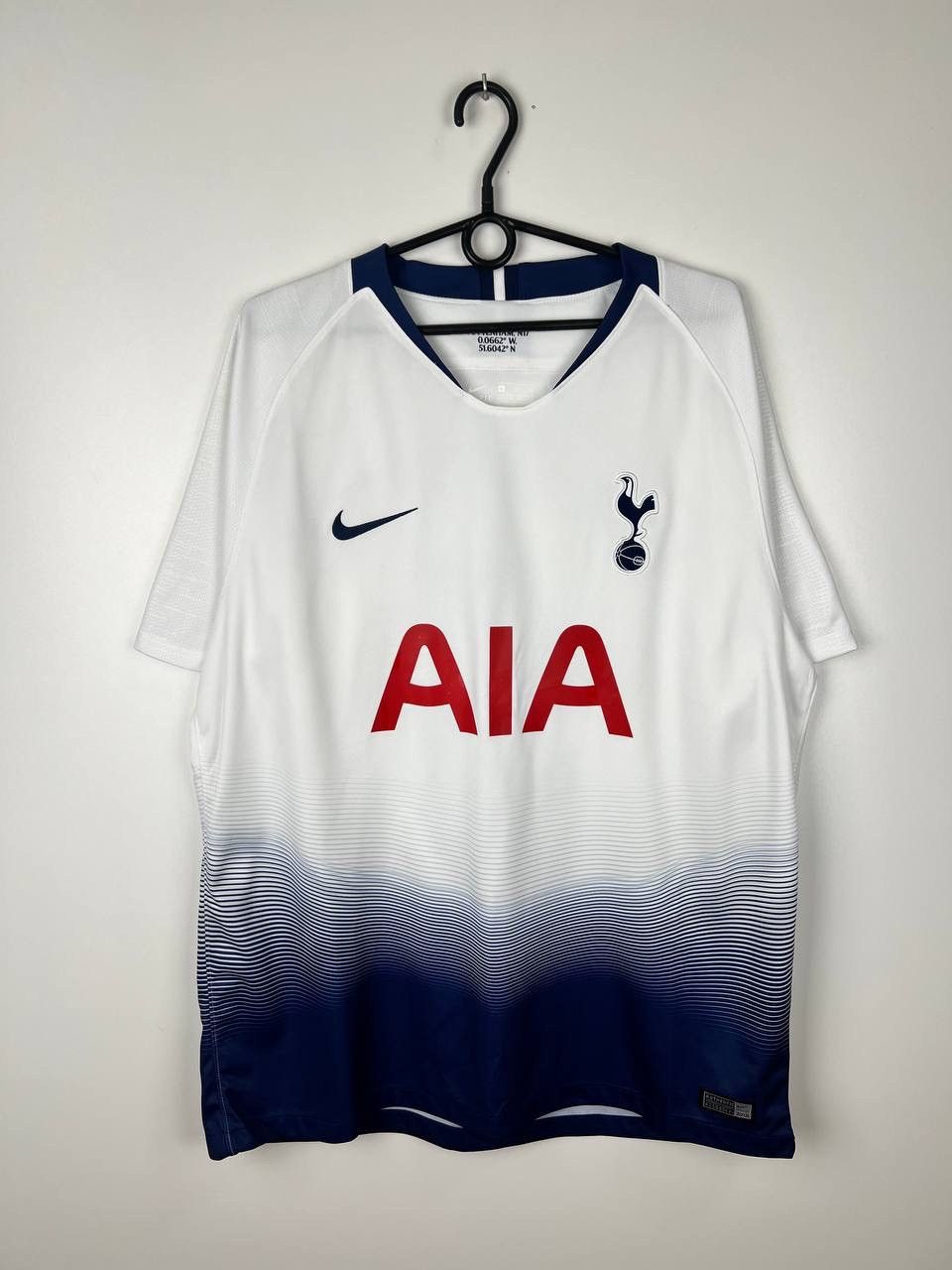 Tottenham Vertonghen Nike 2018 home jersey t-shirts size XXL