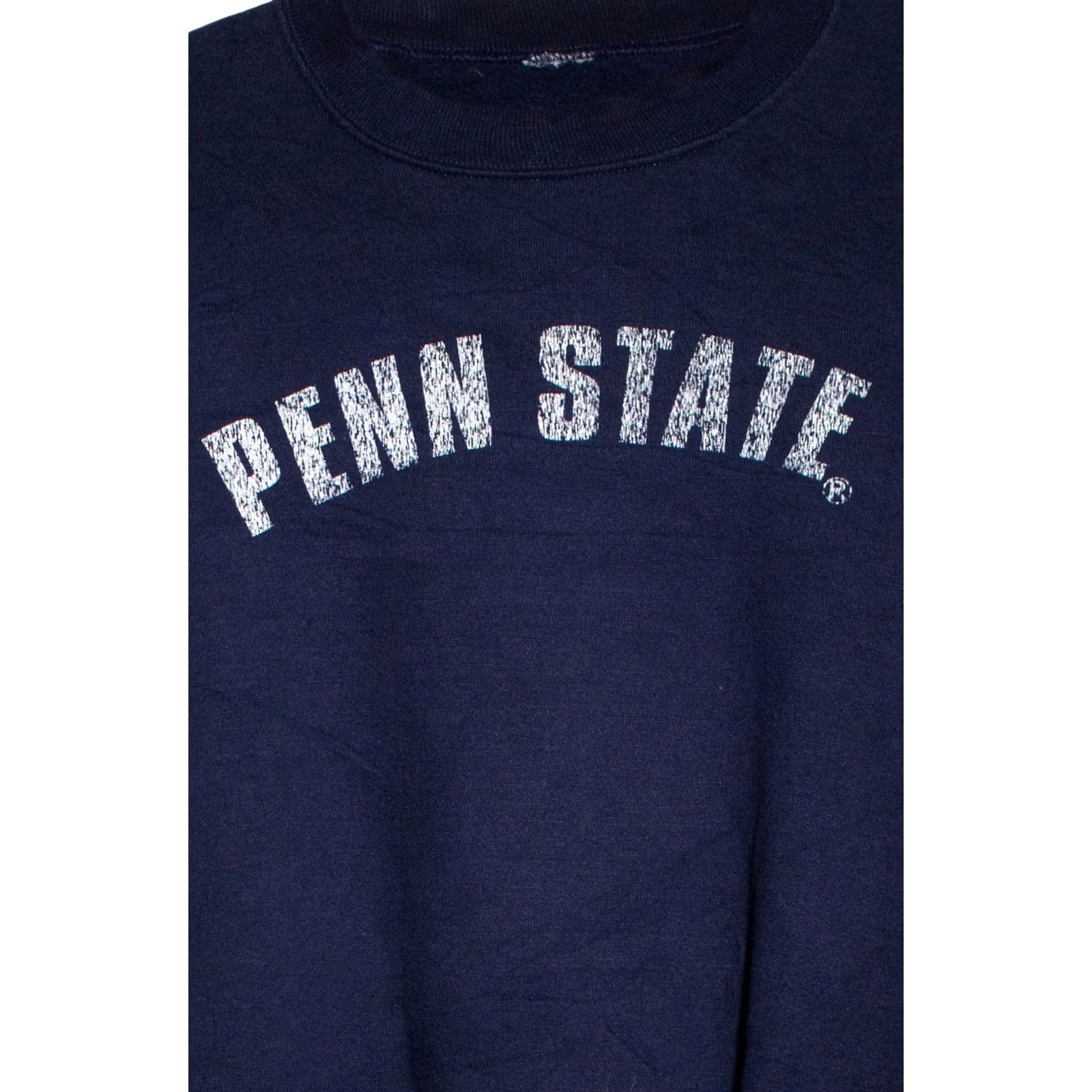 Penn VINTAGE Penn State Sweatshirt Large Blue 1990s Size US L / EU 52-54 / 3 - 2 Thumbnail