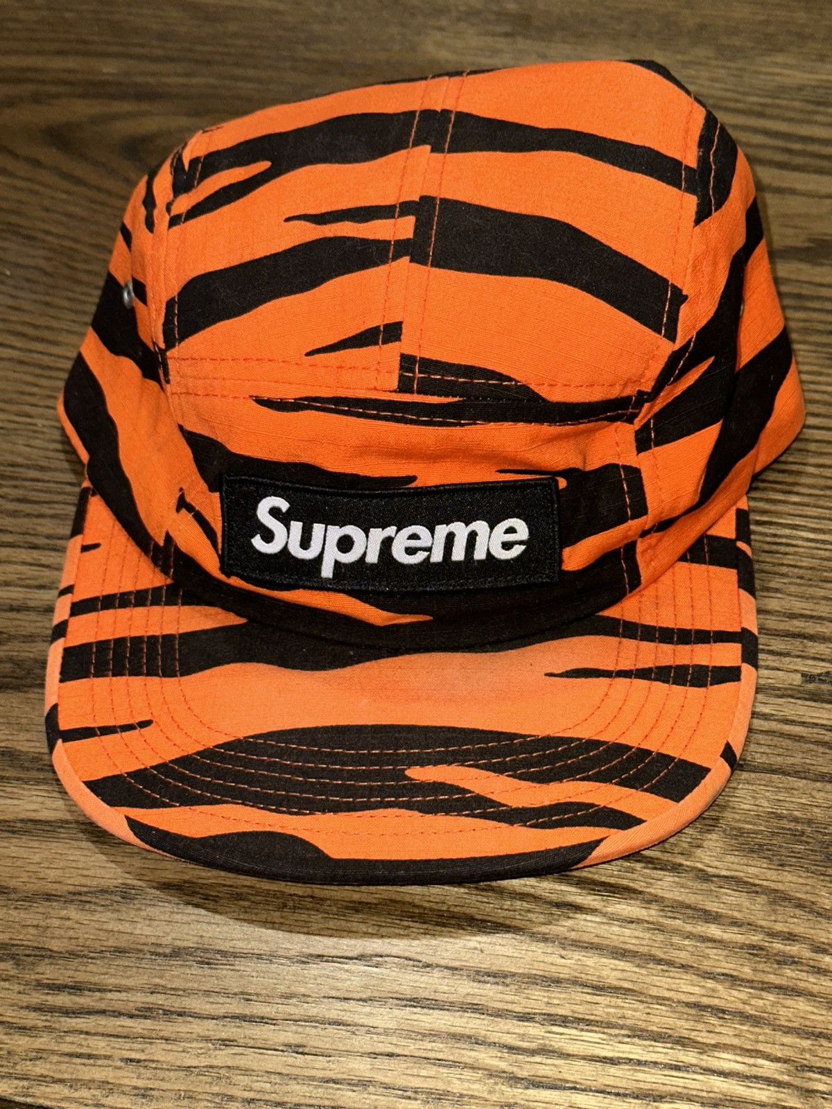 Supreme 2011 Zebra Camo Camp Orange Size ONE SIZE - 1 Thumbnail