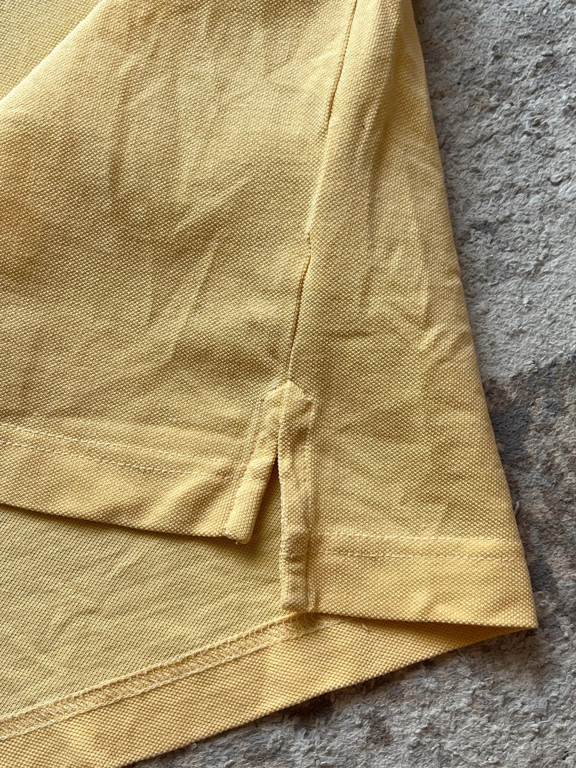 Burberry Thomas Burberry Sz L Polo Shirt Yellow Size US L / EU 52-54 / 3 - 11 Thumbnail