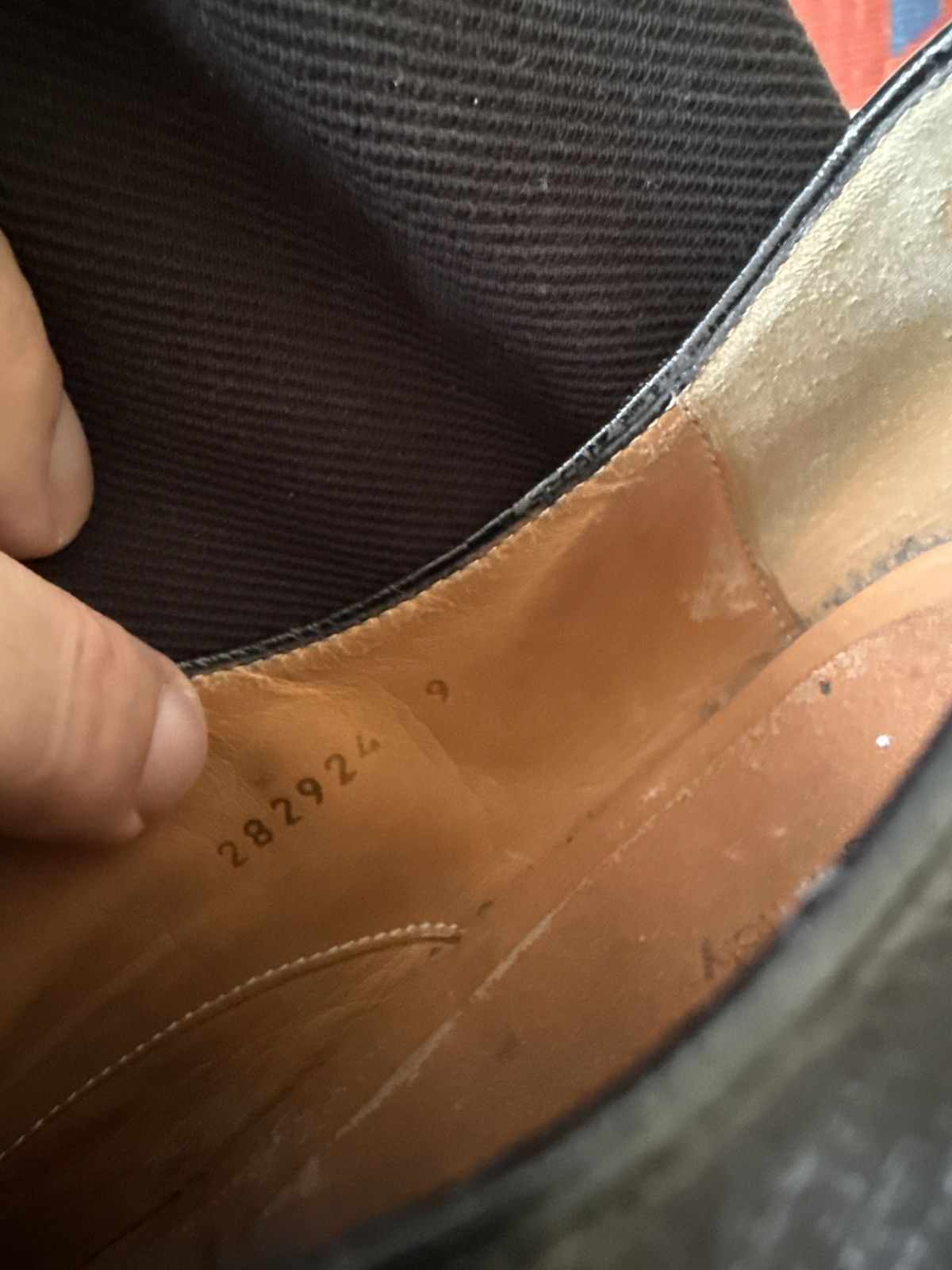 Gucci Gucci brogues shoes black leather logo size 9 Size US 10 / EU 43 - 6 Thumbnail