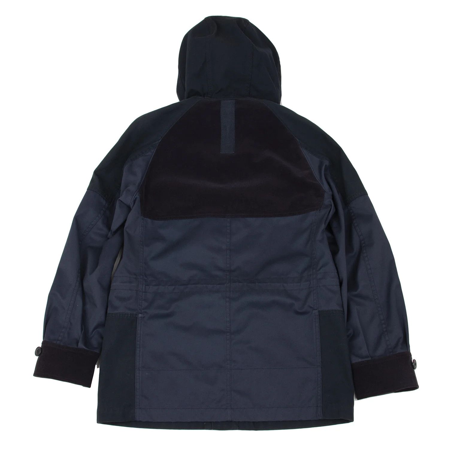 Junya Watanabe Color Block Hoodie Coverall in Navy, Size XS Size US XS / EU 42 / 0 - 18 Thumbnail