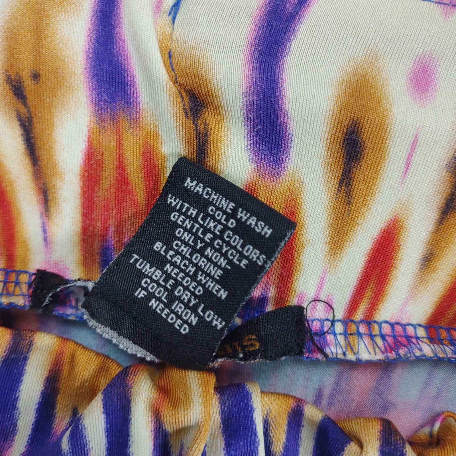 Other Robert Louis Women's M Colorful Tie Dye Maxi Skirt Size 30" / US 8 / IT 44 - 6 Thumbnail