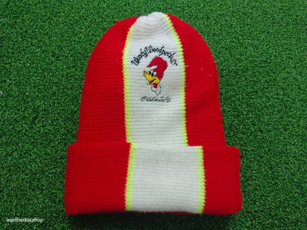 Vintage VTG 90s Woody Woodpecker Beanie Size ONE SIZE - 2 Thumbnail