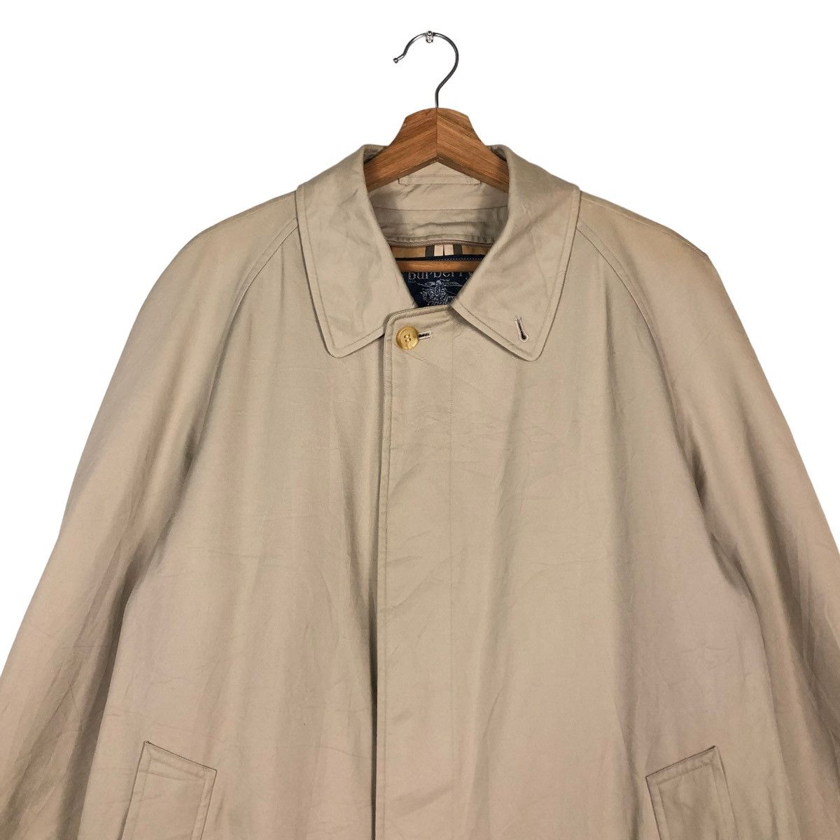 Burberry 🔥VINTAGE BURBERRYS TRENCH COATS LONG JACKET NOVA CHECK Size US M / EU 48-50 / 2 - 4 Thumbnail