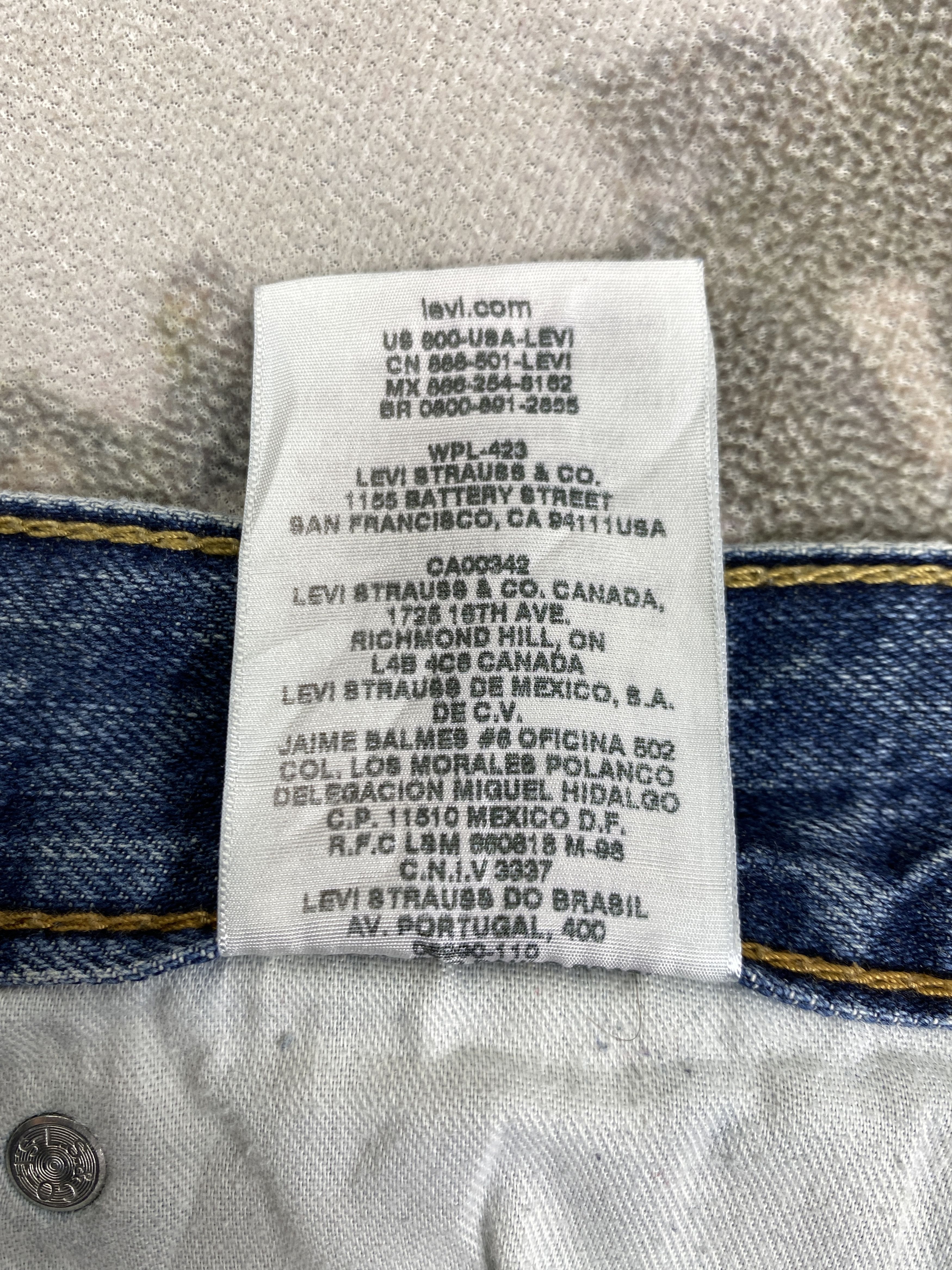 Levi's Distressed Blue Levi's 508 Jeans 34x29.5 Denim -SJ140 Size US 34 / EU 50 - 11 Thumbnail
