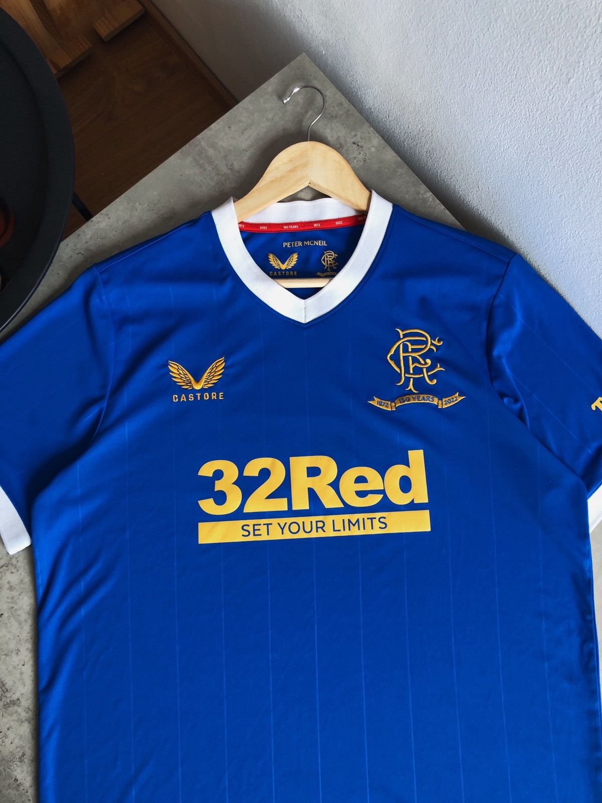 Other Castore Glasgow Rangers 2021 2022 home soccer jersey Size US XL / EU 56 / 4 - 3 Thumbnail