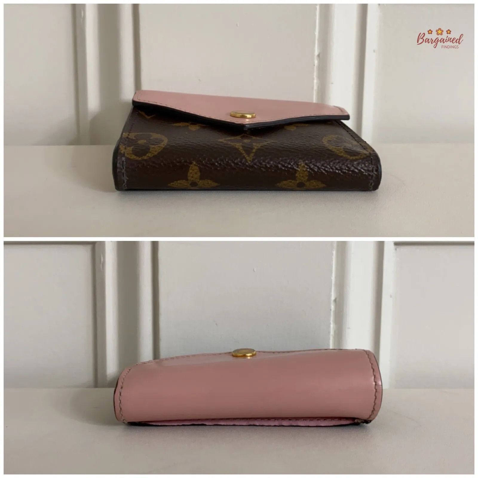 Louis Vuitton Louis Vuitton Ballerine Monogram Canvas Leather Zoe Wallet Size ONE SIZE - 6 Thumbnail
