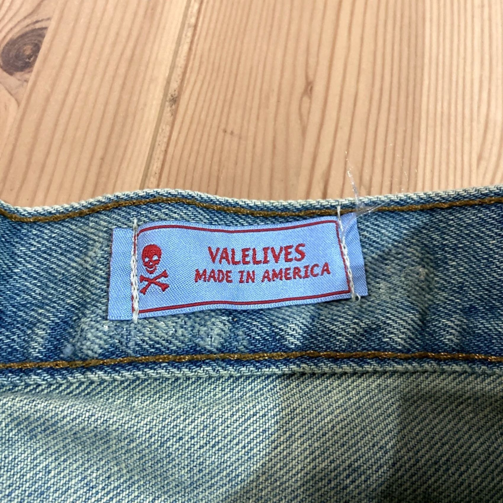 Denime Valelives Jeans Flared Denim Longn Men's Light Wash 30x32 Regular Inseam 47 Cotton Cotton Denim Breathable Comfort Relaxed Pants Mens Size US 30 / EU 46 - 2 Thumbnail