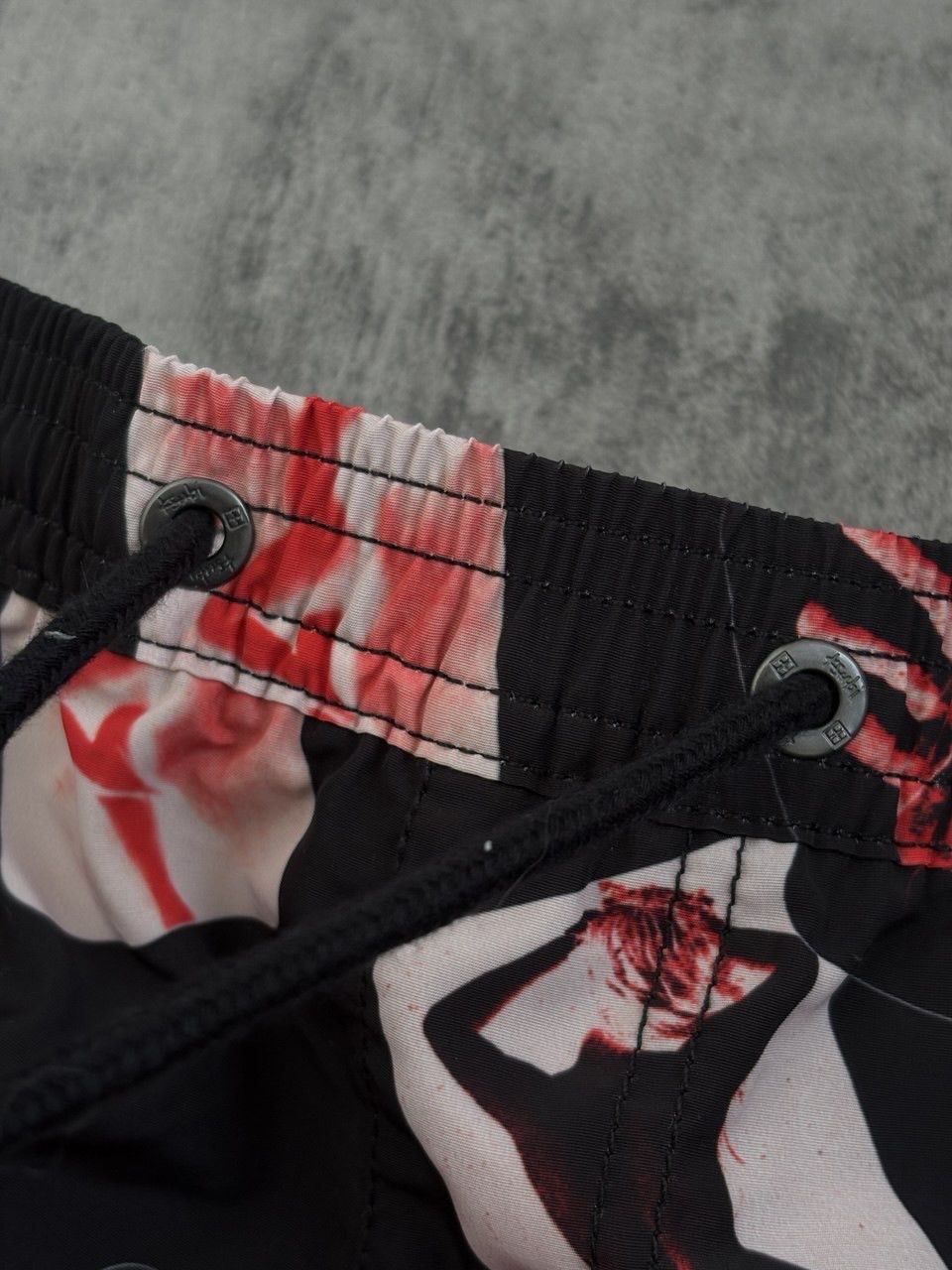 Ksubi Ksubi Board Shorts Icons AOP Red Black Size US 36 / EU 52 - 9 Thumbnail