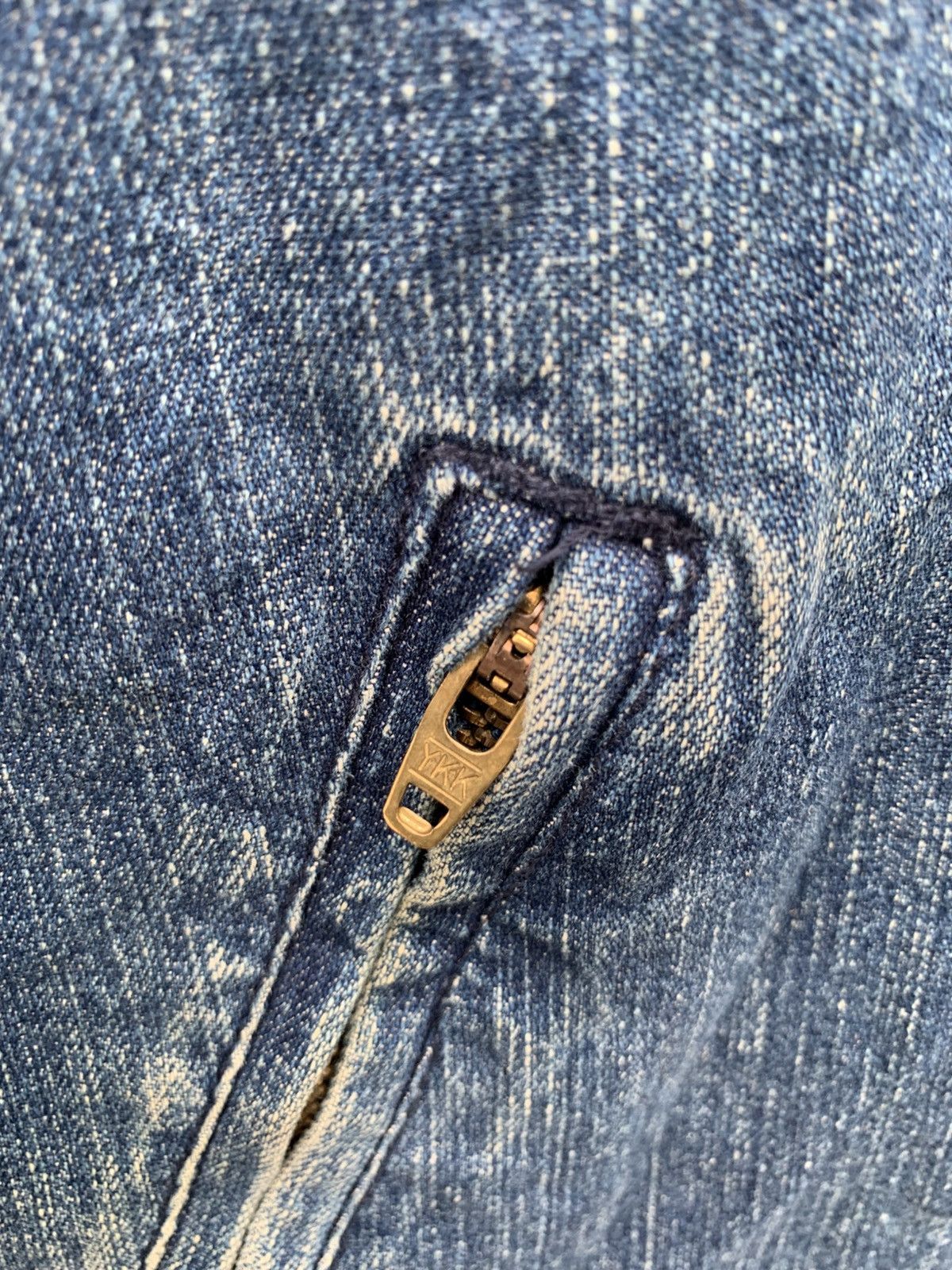 Japanese Brand × Vintage Vintage Japanese Brand MACCHIO Denim Jacket Size US L / EU 52-54 / 3 - 8 Thumbnail