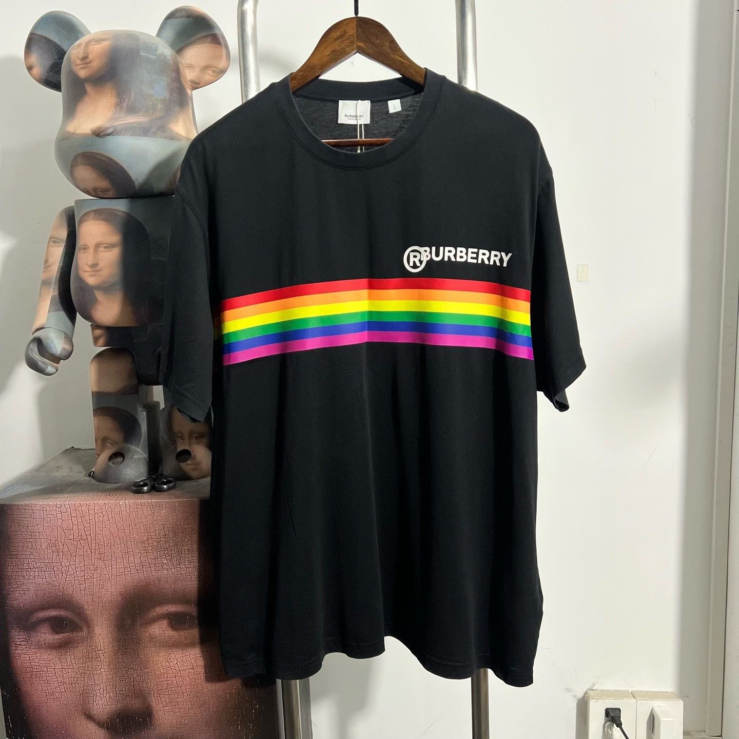 Burberry Burberry Rainbow Multi T-Shirt l Men Size US L / EU 52-54 / 3 - 1 Thumbnail