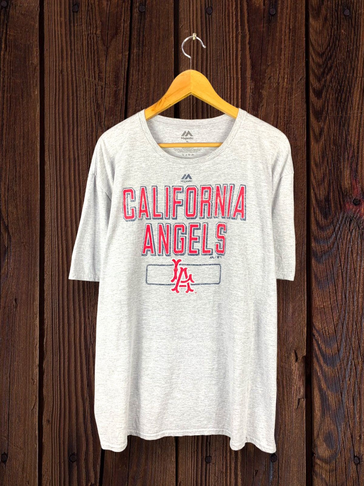 MLB × Majestic Steals! LA California Angels Majestic MLB Tee Size US XL / EU 56 / 4 - 1 Thumbnail