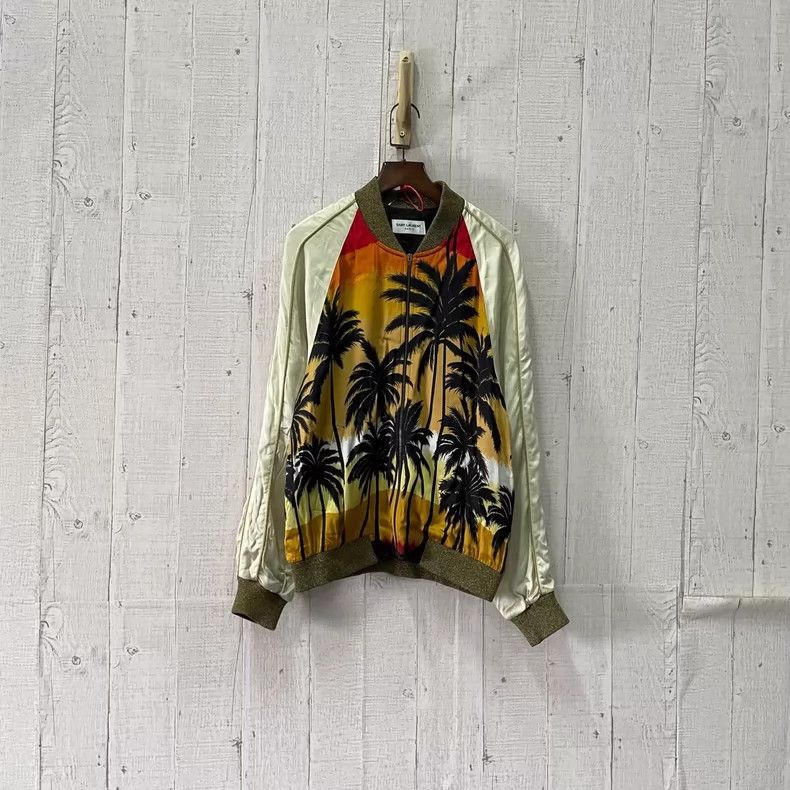 Saint Laurent Paris saint Laurent parisCoconut tree Teddy jacket 2503-Nextarro Size US S / EU 44-46 / 1 - 1 Thumbnail