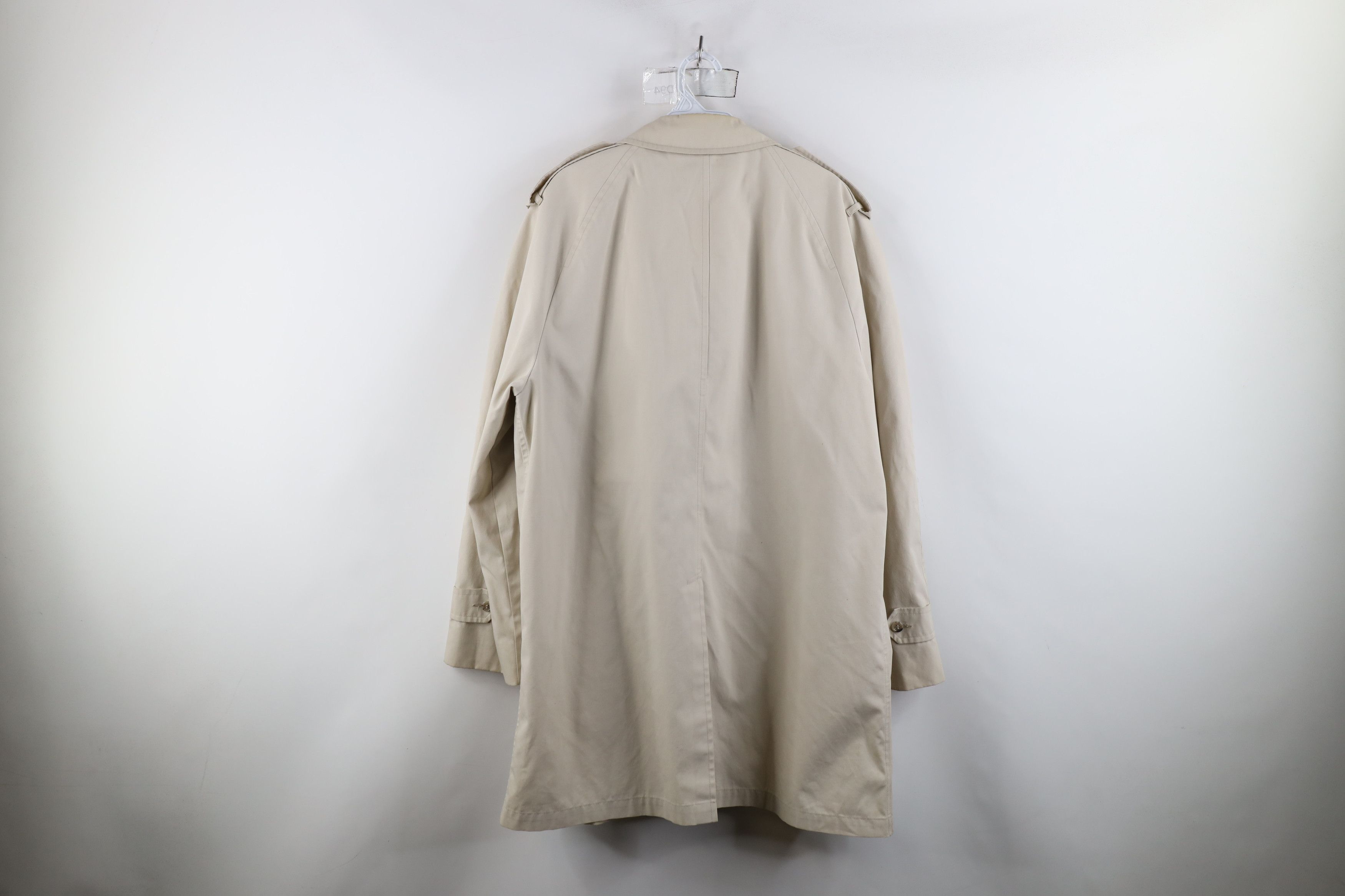 Vintage Vintage 70s Streetwear Style Trench Coat Rain Jacket Size US XL / EU 56 / 4 - 13 Thumbnail
