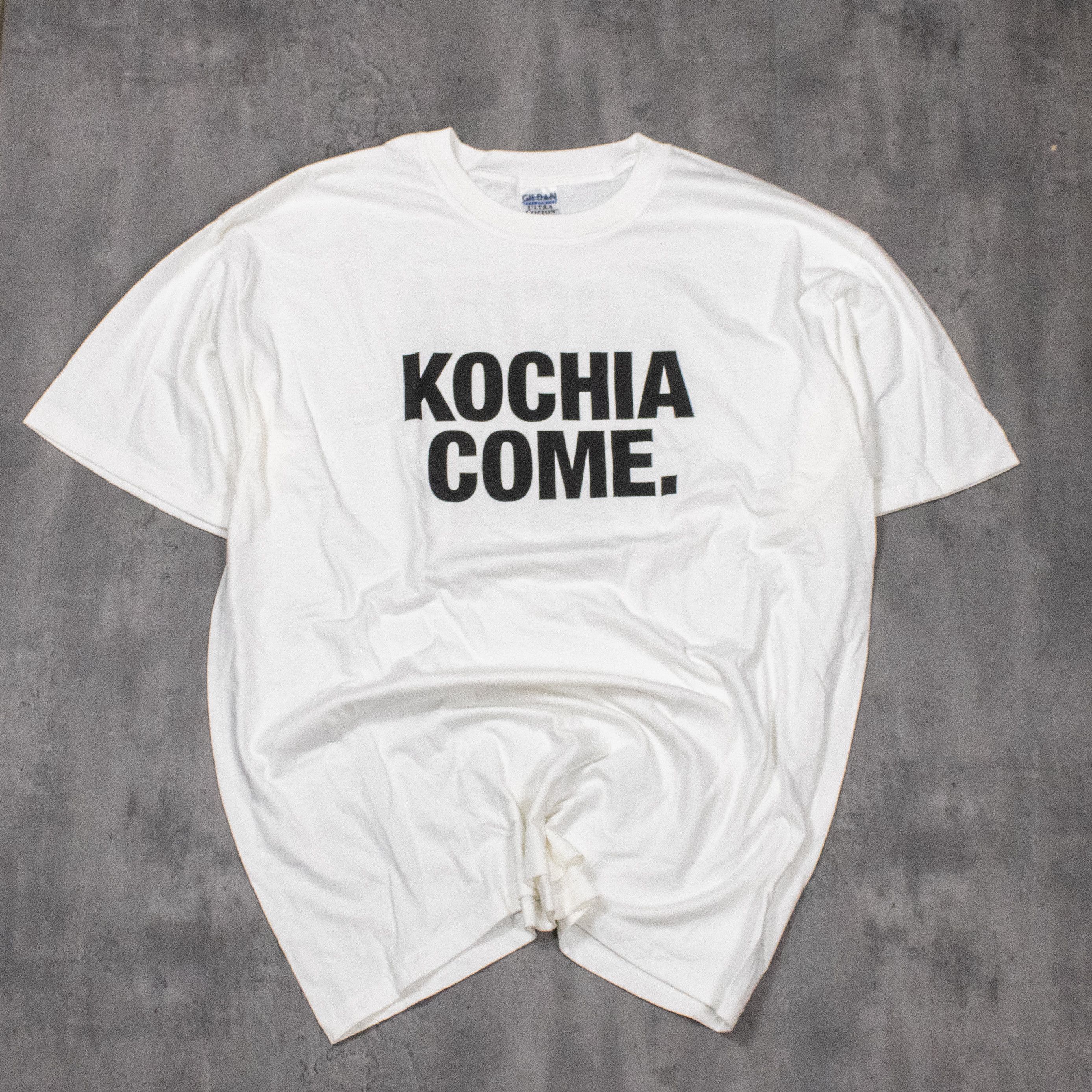 Gildan × Vintage Y2K 2000's Kochia Come Dyell Promo Double Stitch White Tee Size US L / EU 52-54 / 3 - 3 Thumbnail