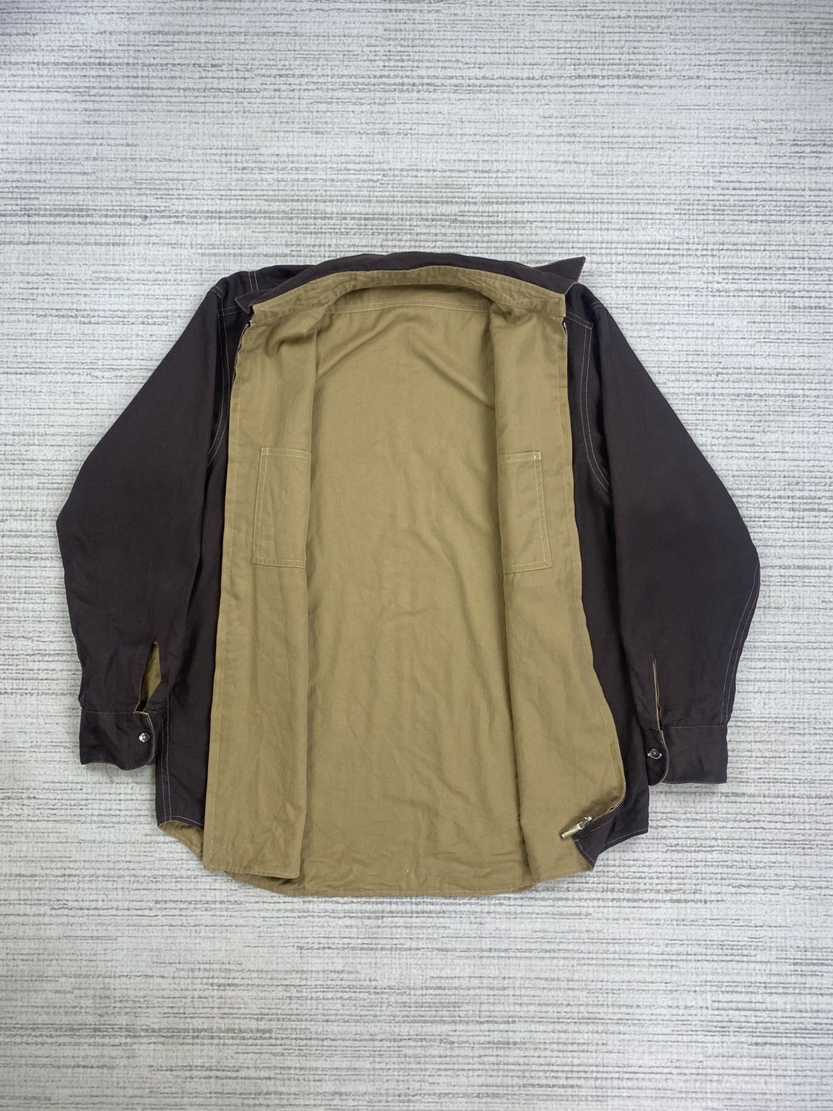 Alfred Dunhill × Designer × Vintage Vintage DUNHILL Breasted Pocket Reversible Jacket Size US M / EU 48-50 / 2 - 6 Thumbnail