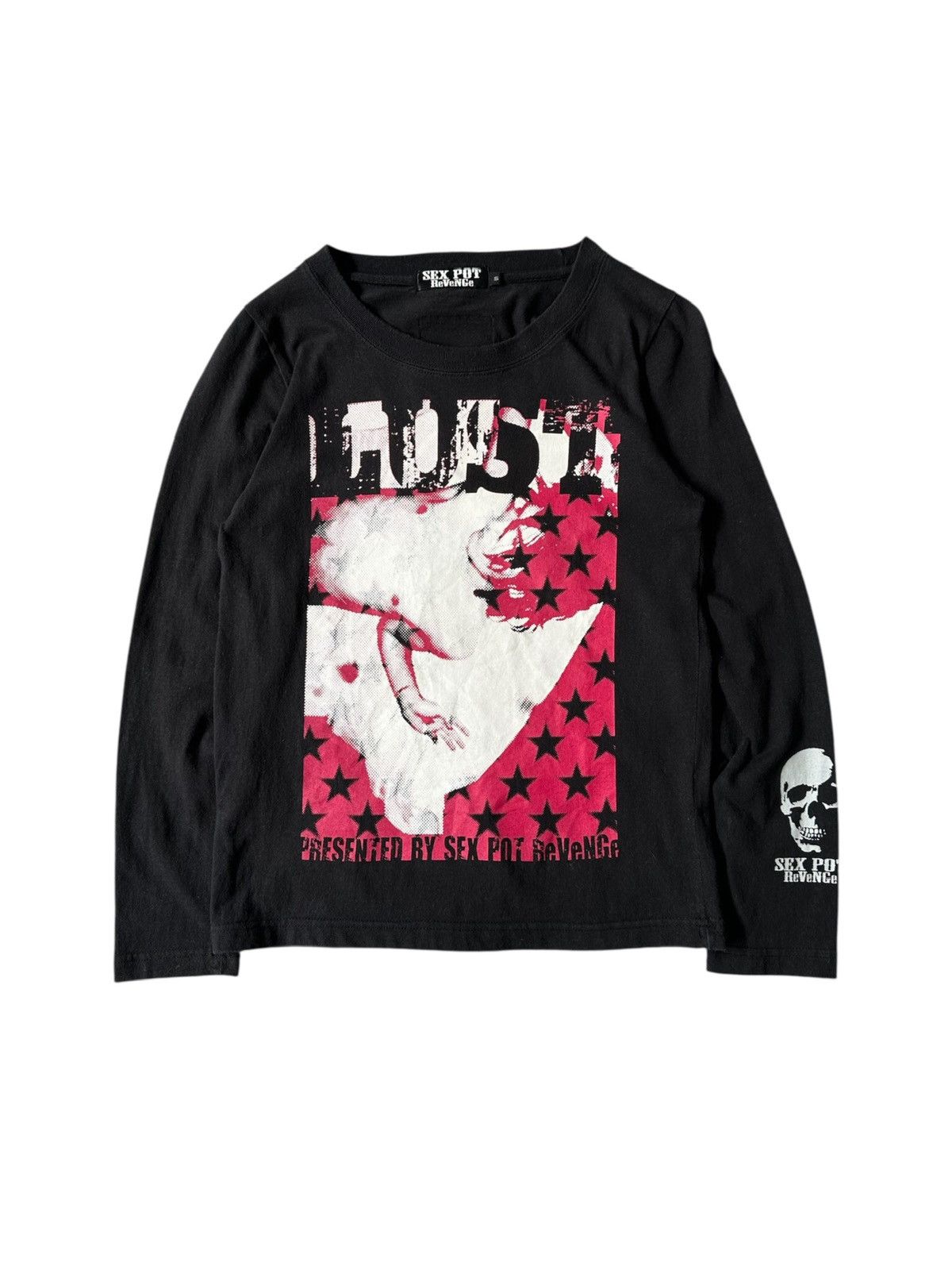 2000s Sex Pot Revenge punk gothic long sleeve
