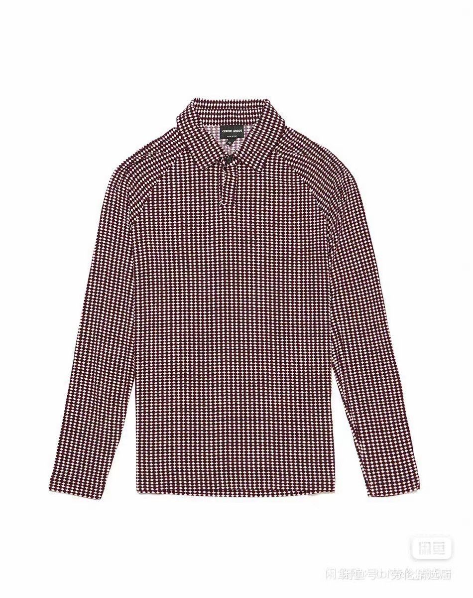 Giorgio Armani Giorgio Armani polo long sleeve top dior prada balenciaga Size US M / EU 48-50 / 2 - 4 Thumbnail